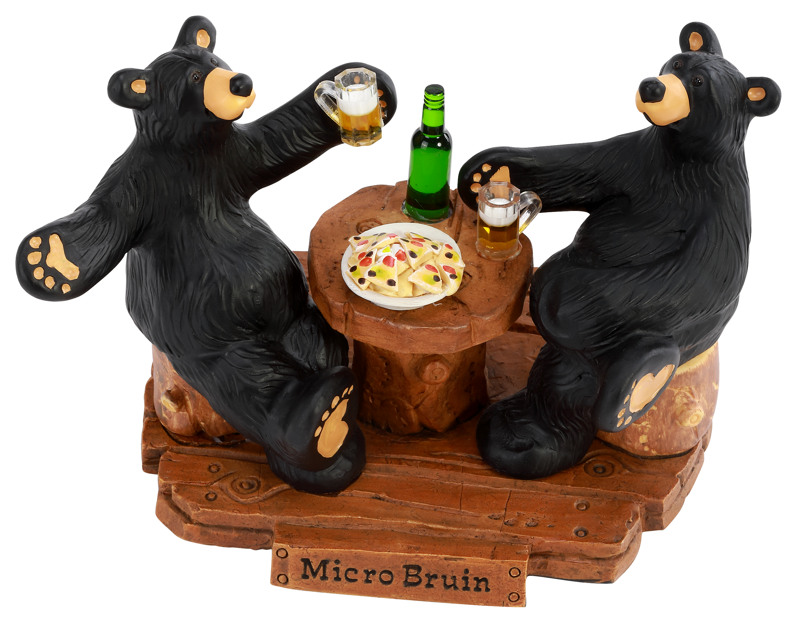 Demdaco Micro Bruin Bears Figurine