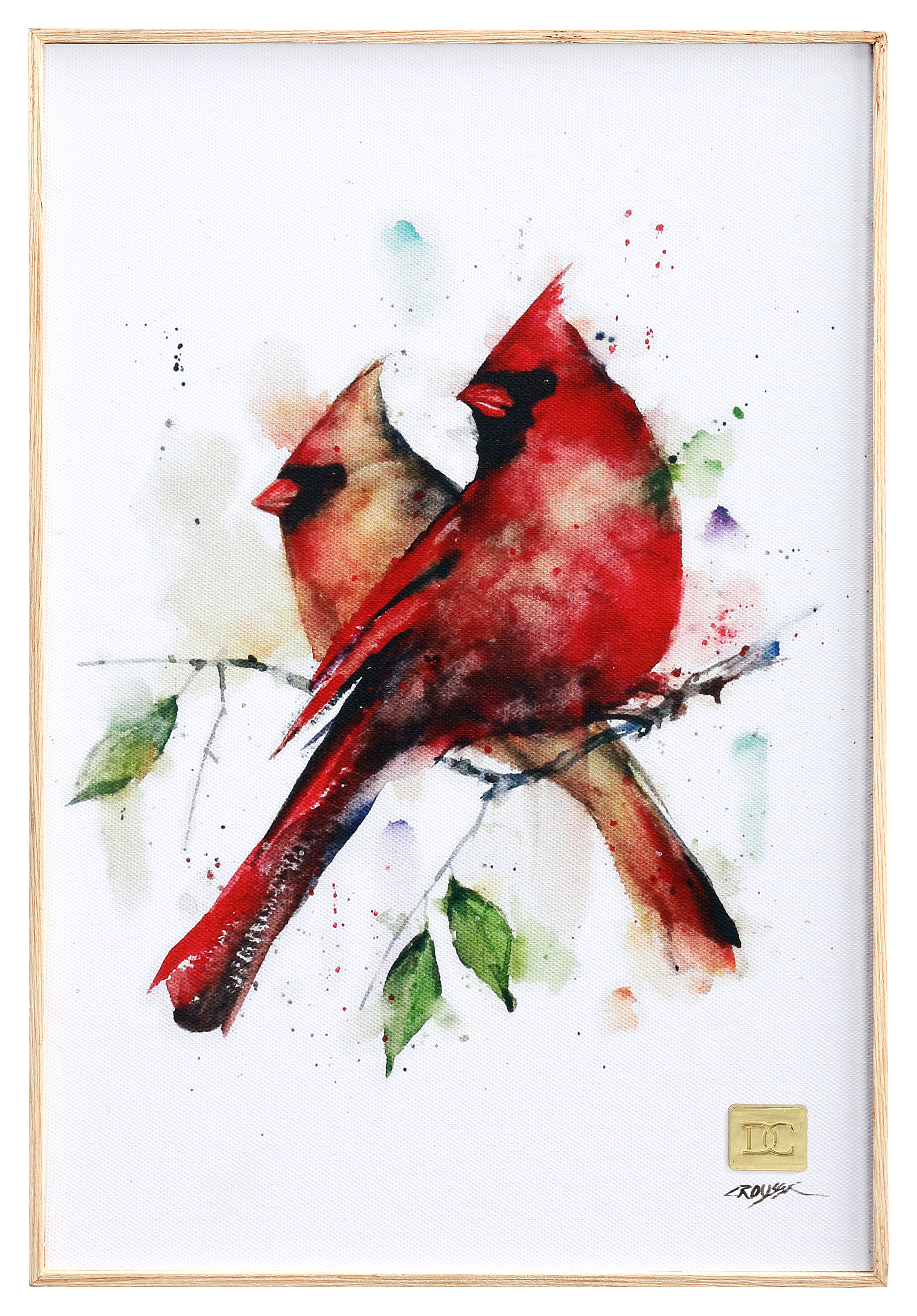 Demdaco Cardinal Pair Wall Art