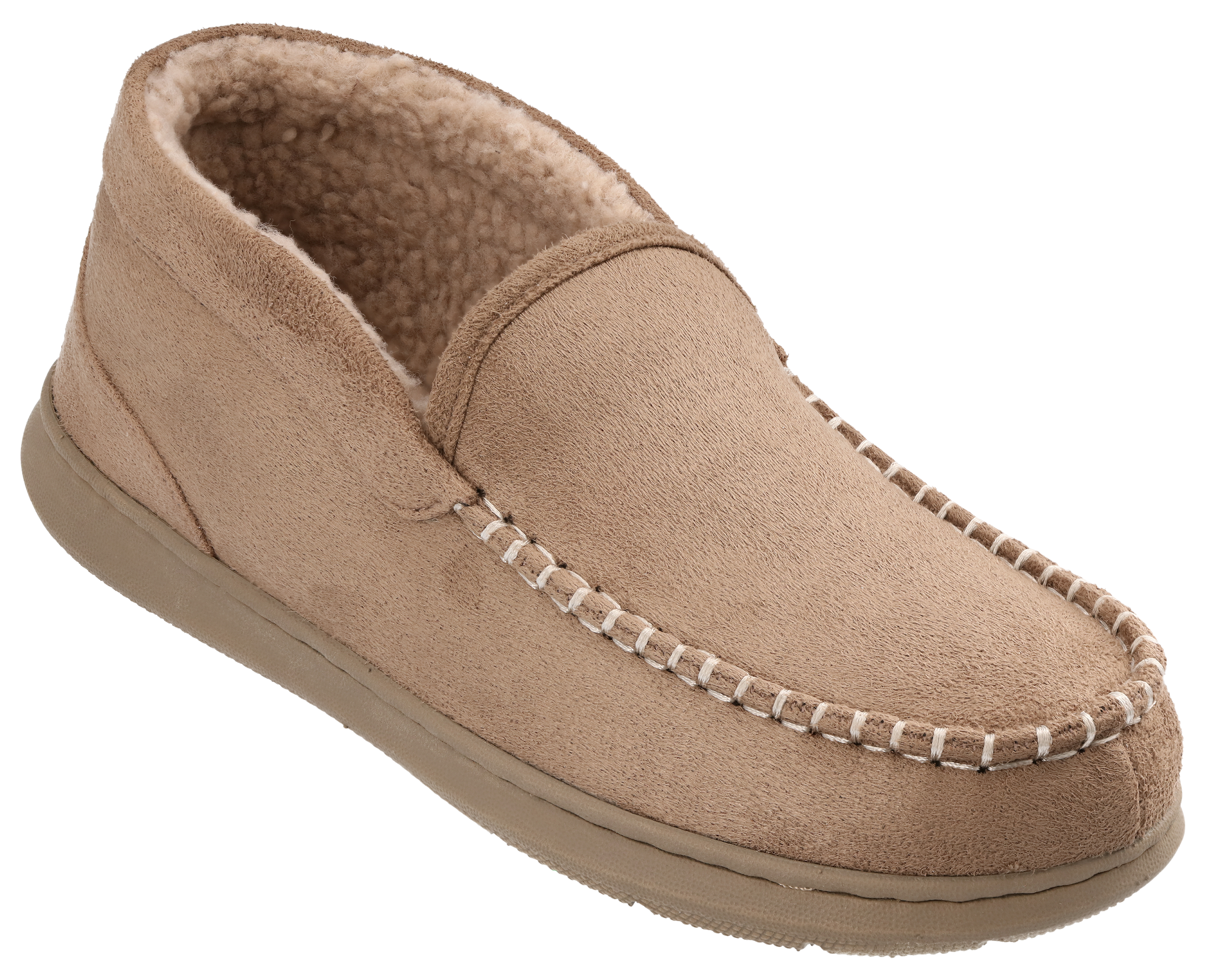 Dakota Fleece Chukka Fleece Slipper Shoes for Men - Taupe - 8M
