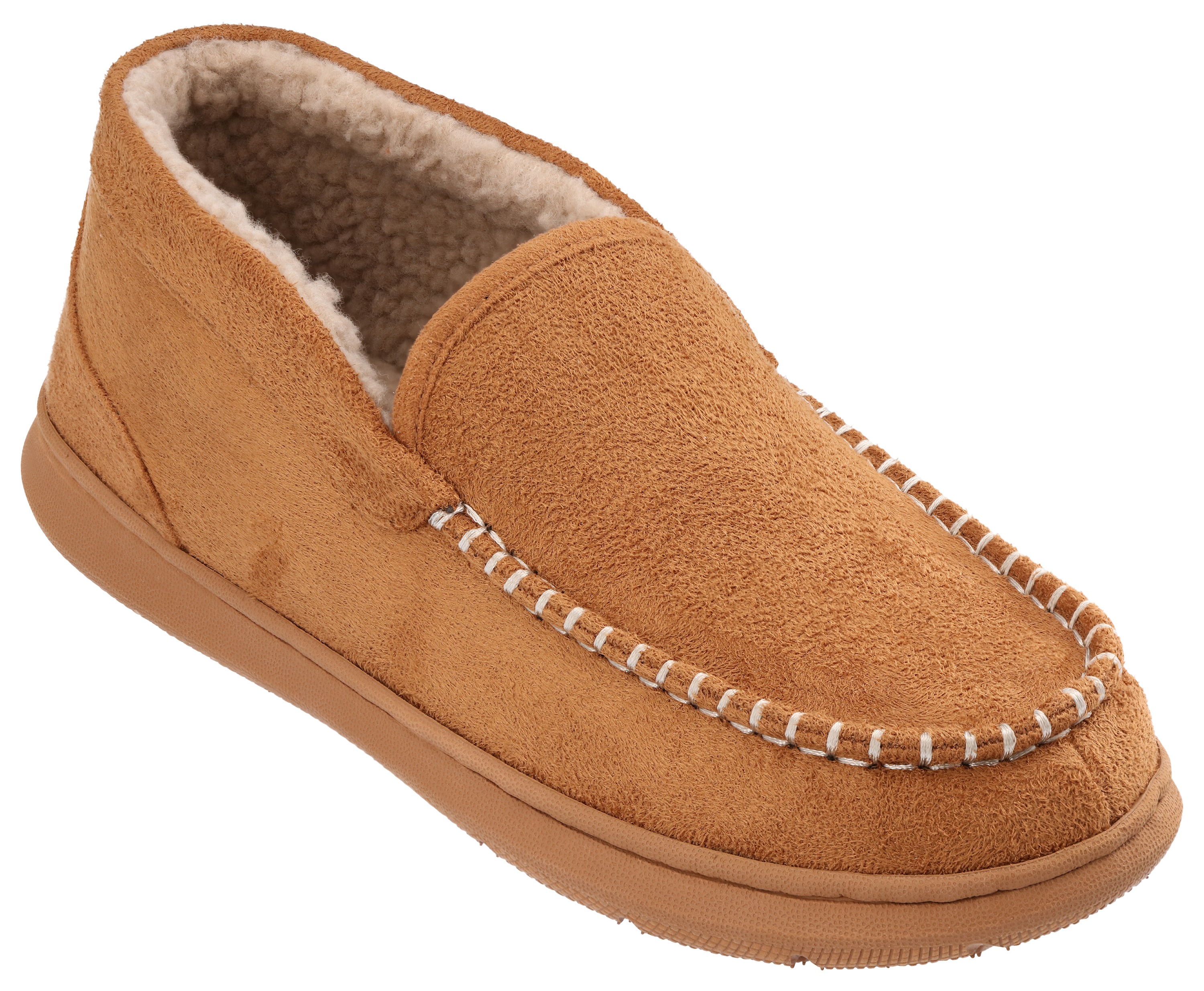 Dakota Fleece Chukka Fleece Slipper Shoes for Men - Tan - 8M