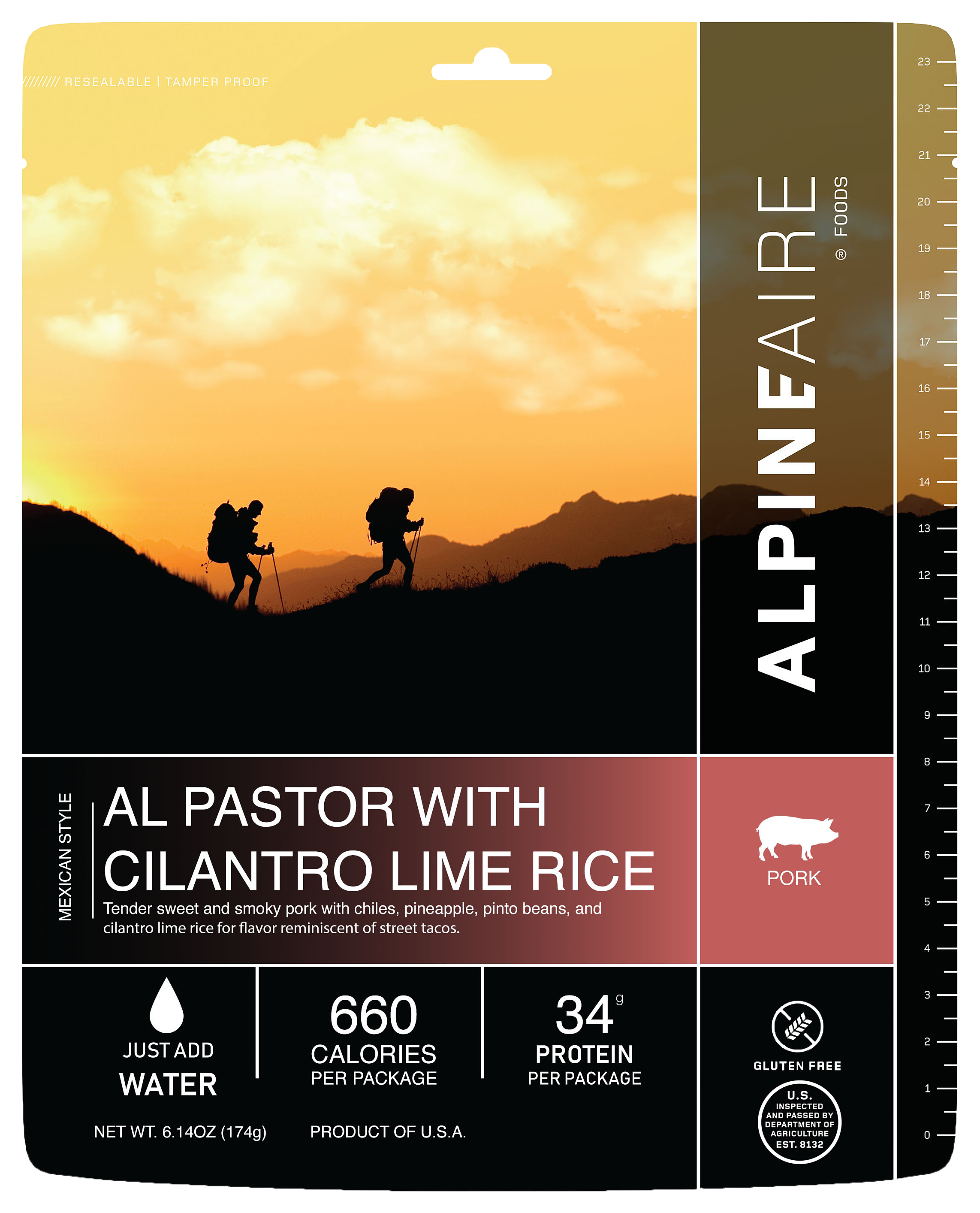 AlpineAire Foods Al Pastor with Cilantro Lime Rice