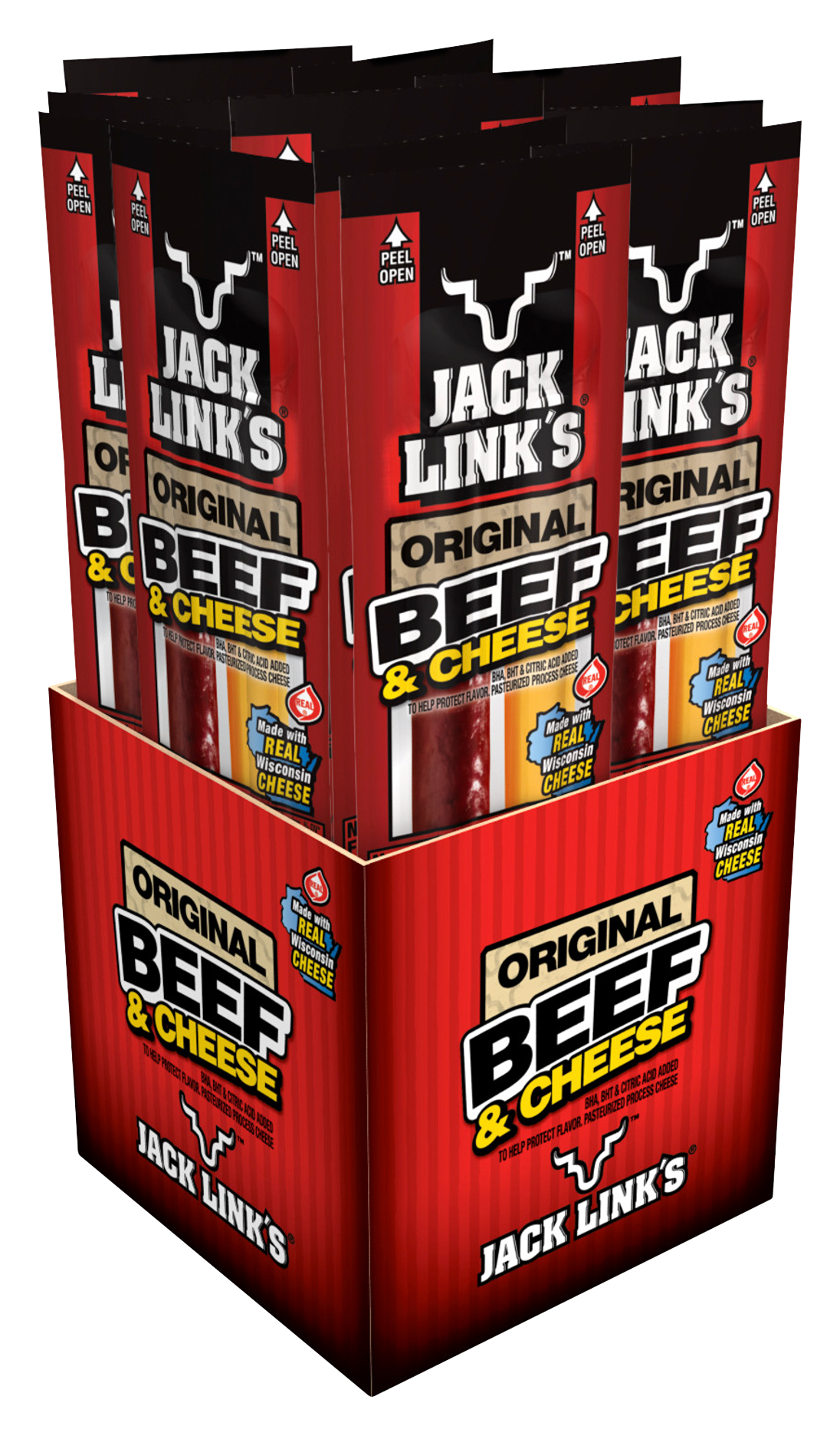 Jack Links Original Beef and Cheese Combo - 16 Pack