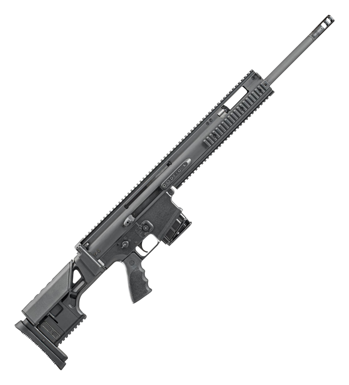 FN SCAR 20S SemiAuto Rifle  65 Creedmoor  Black