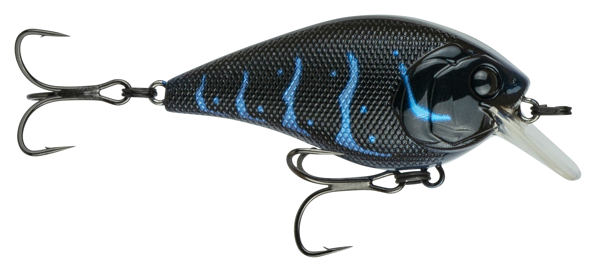 Image of 6th Sense Fishing Crush 50X Squarebill Crankbait - 2-1/4″ - Black N Blue Craw