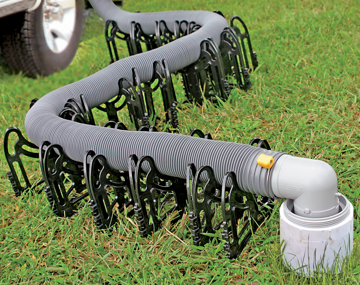 Camco RV Sidewinder Sewer Hose Support