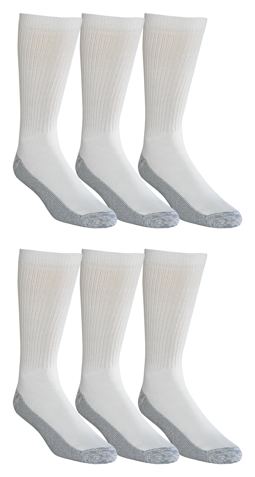 Image of Cabela's Work Socks for Men 6-Pair Pack - XL