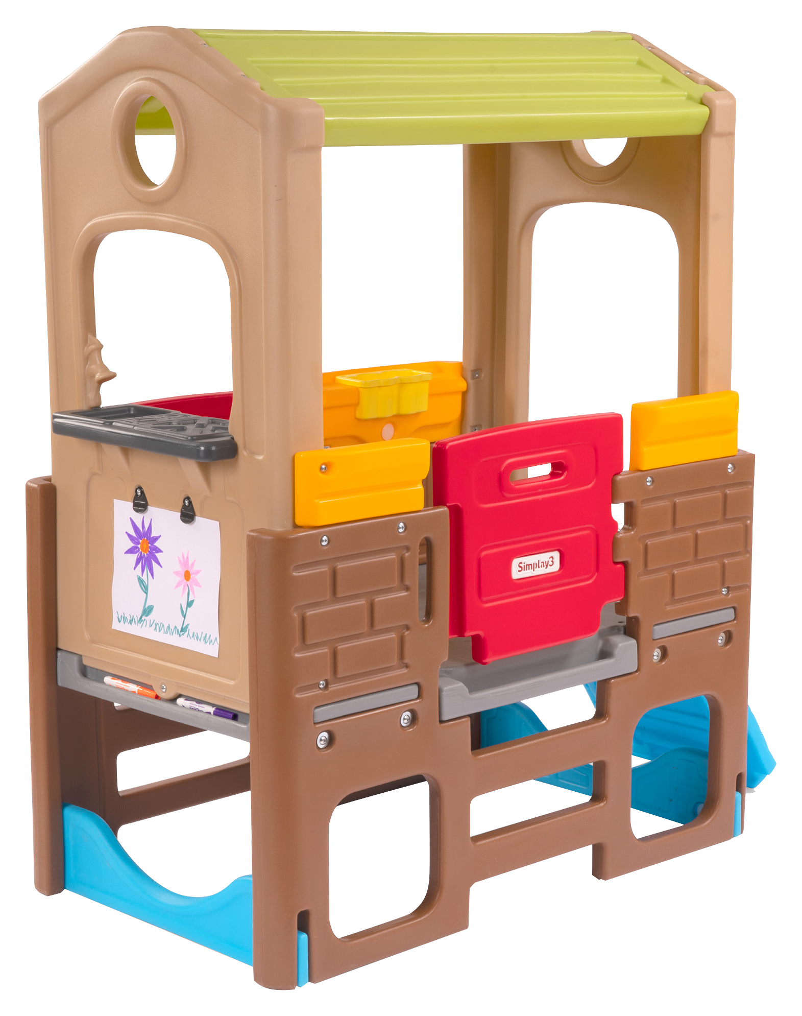 Simplay3 Young Explorers Indoor/Outdoor Discovery Playhouse