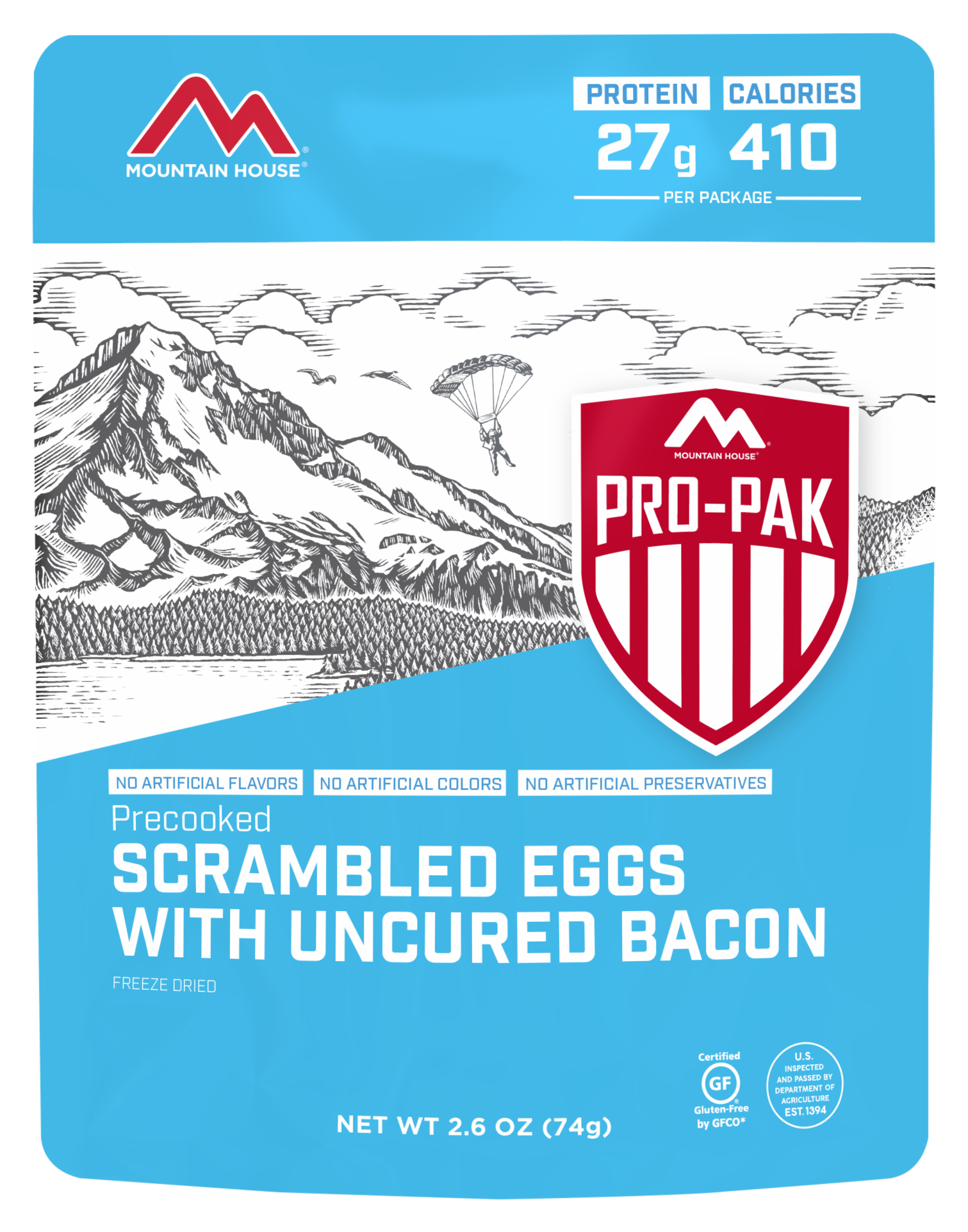 Mountain House Scrambled Eggs with Bacon Pro-Pak