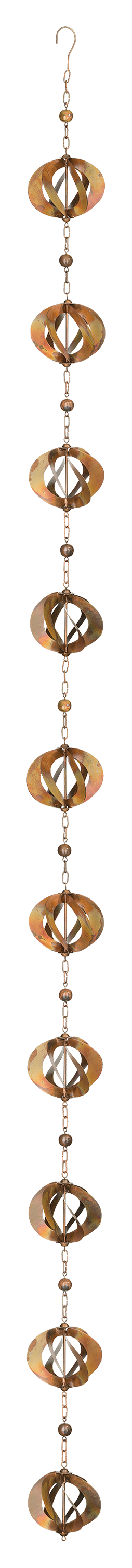 Regal Art &Gift Copper Spinner Rain Chain