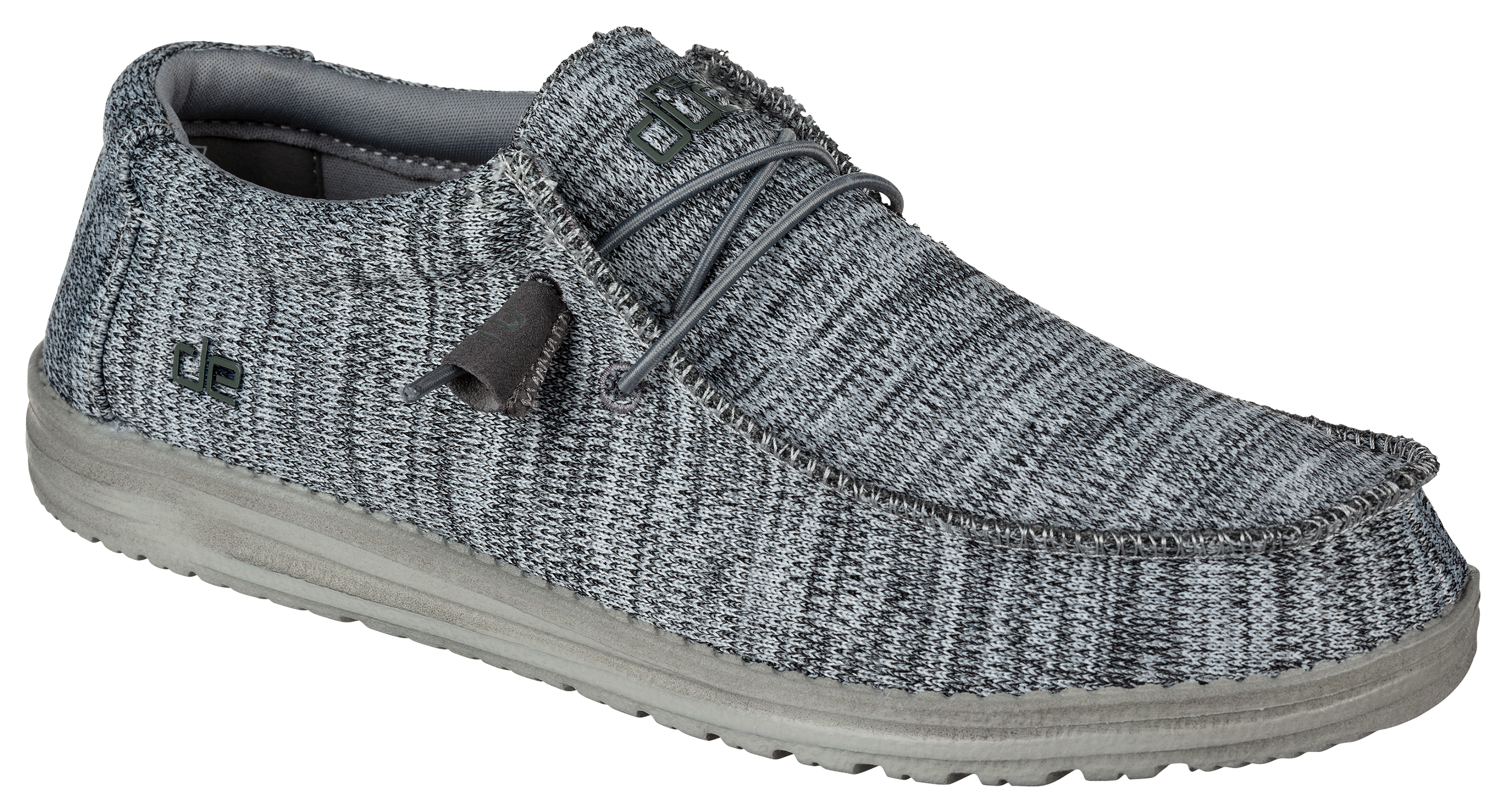 Hey Dude Wally Sox Classic Shoes for Men - Grey - 8M