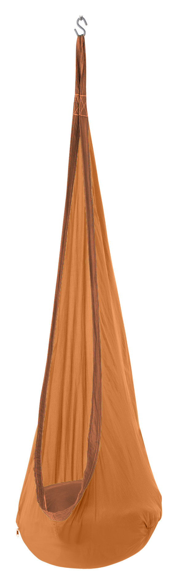 Hearthsong HugglePod Lite Nylon Hanging Chair - Orange
