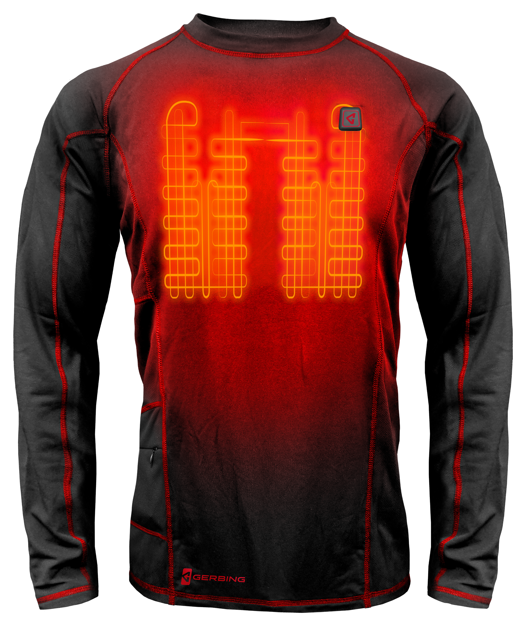 Gerbing 7V Heated Base Layer Long-Sleeve T-Shirt for Men - S