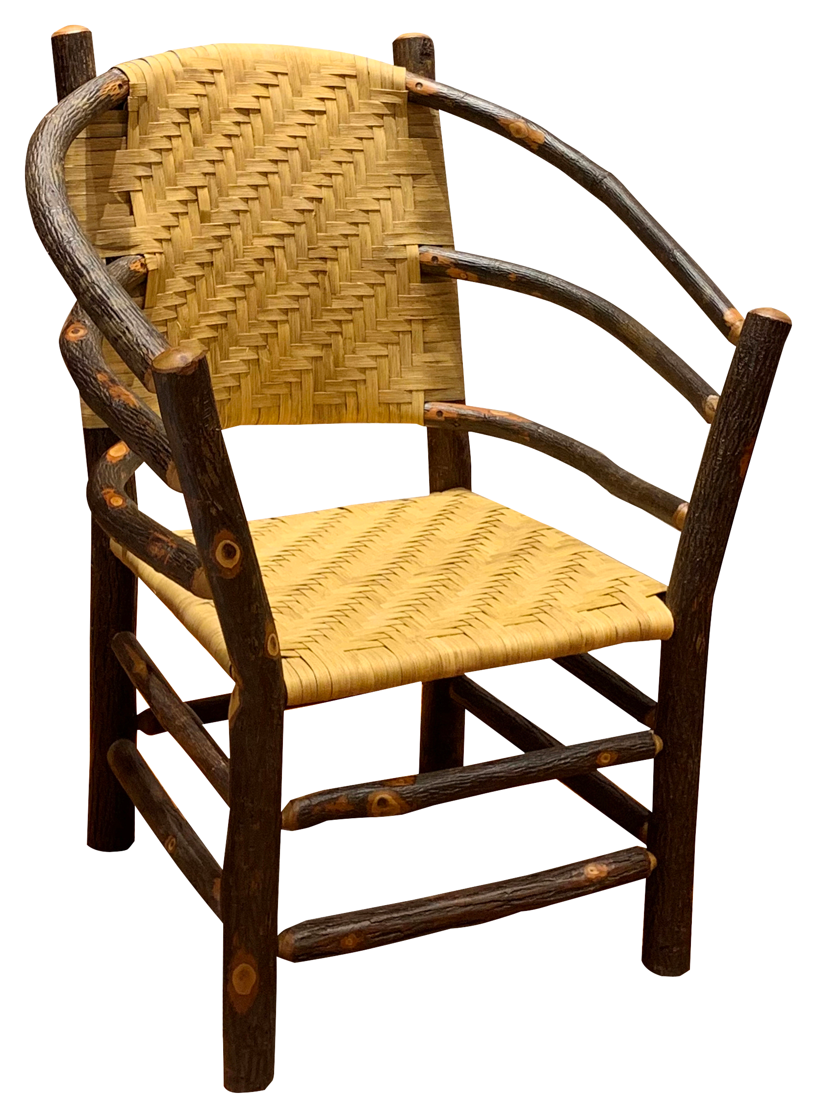 Old Hickory Furniture Andrew Jackson Wood Splint Chair