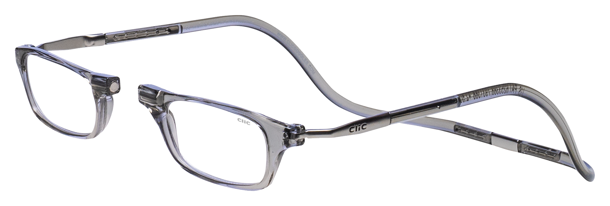 CliC Reader Original Expandable Reading Glasses with Neck Band - 1.25