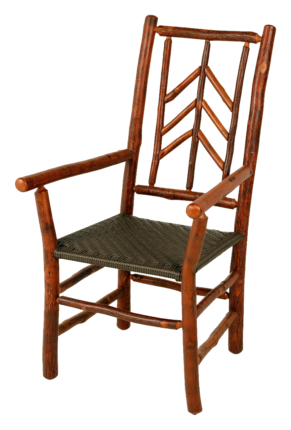 Old Hickory Furniture Smoky Mountain Furniture Collection Brown Side Chair