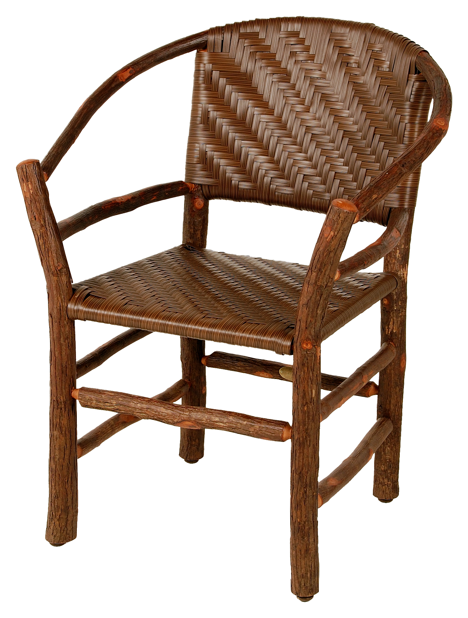 Old Hickory Furniture Two-Hoop Chair