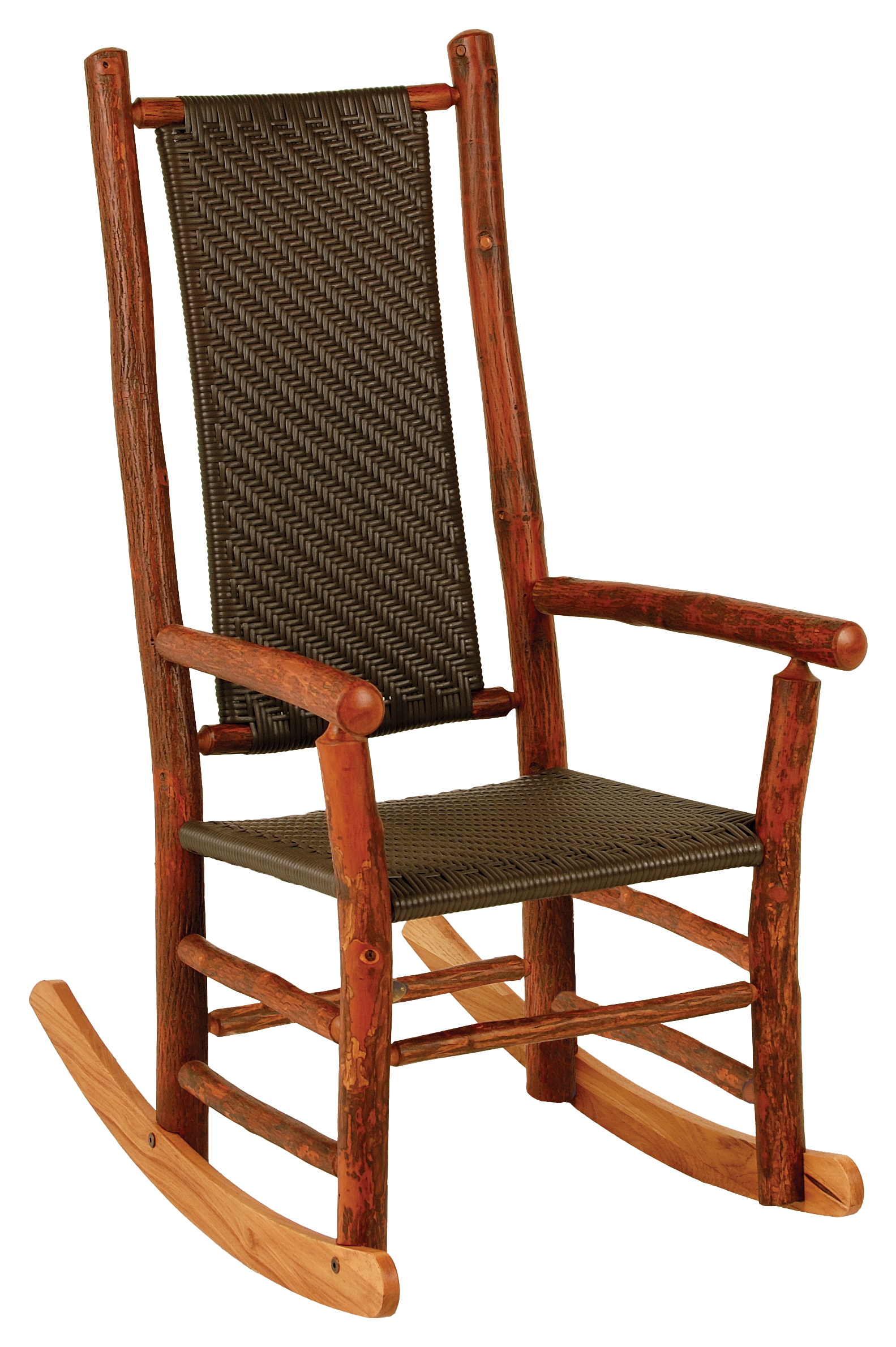 Old Hickory Furniture High-Back Rocker