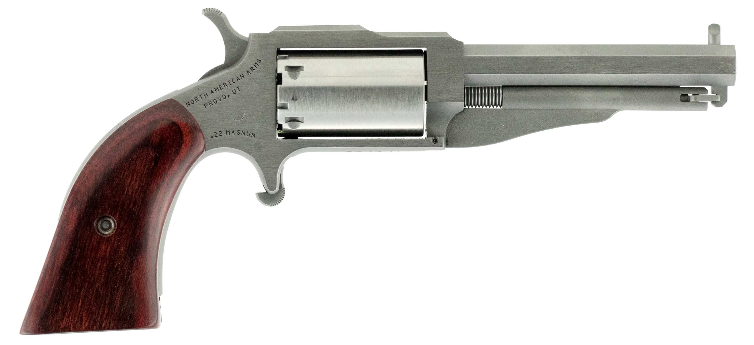 North American Arms The Earl 22LR22Mag SingleAction Revolver  3  Wood