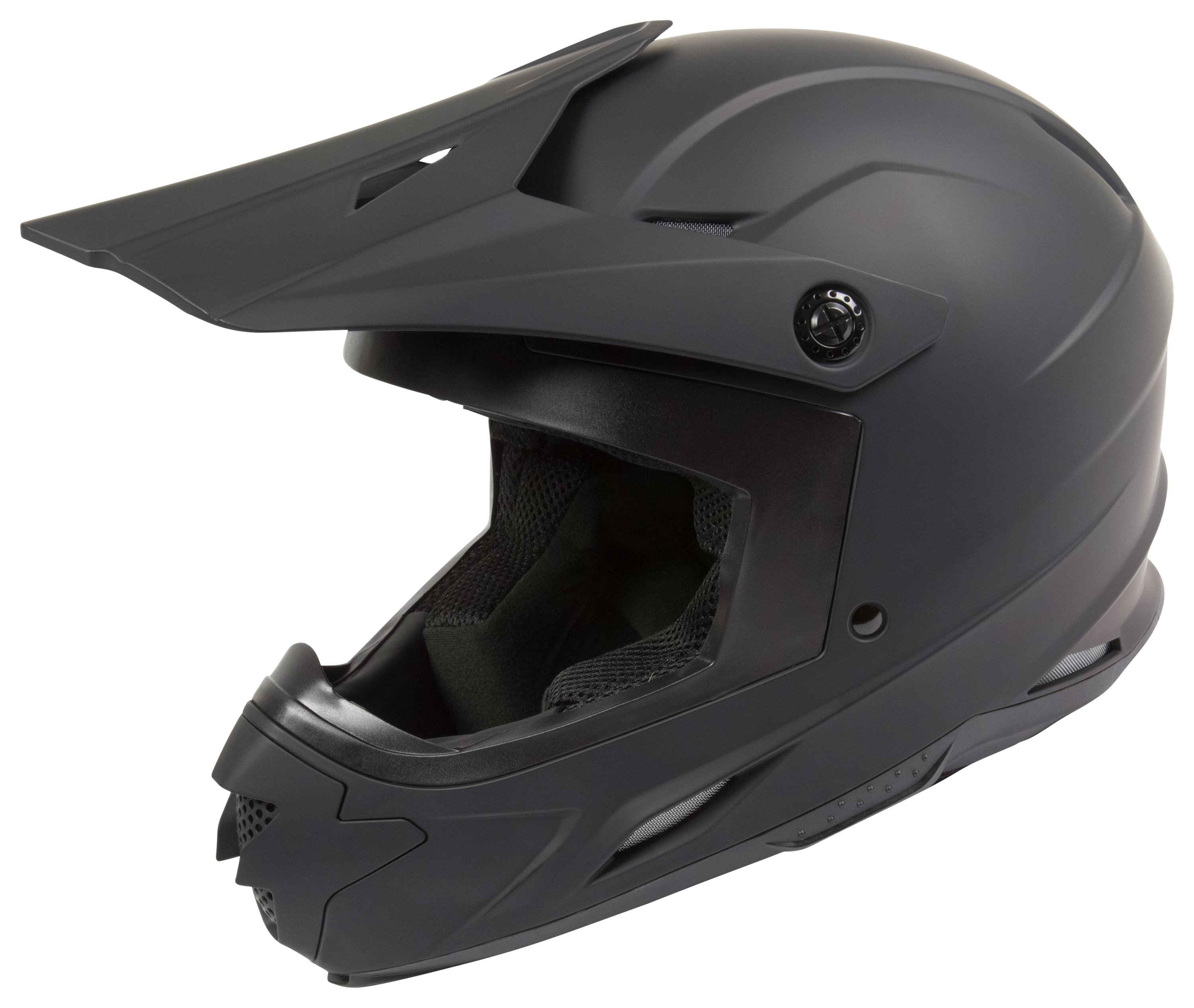 Image of Raider Z7 MX Helmet for Adults - Matte Black - 2XL