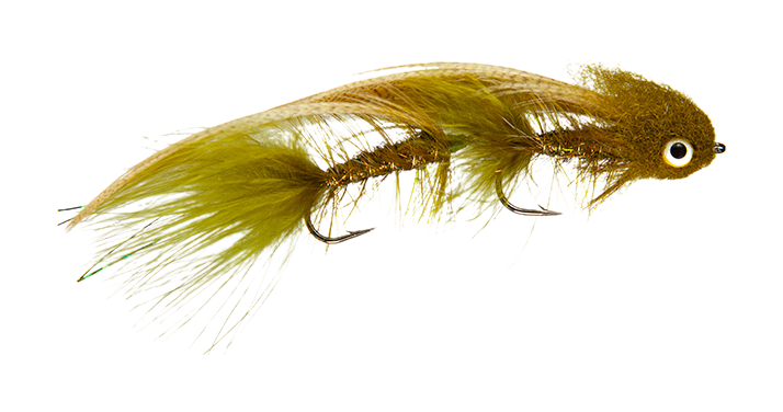 Montana Fly Company Galloup's Mini Boogie Man Fly - Olive