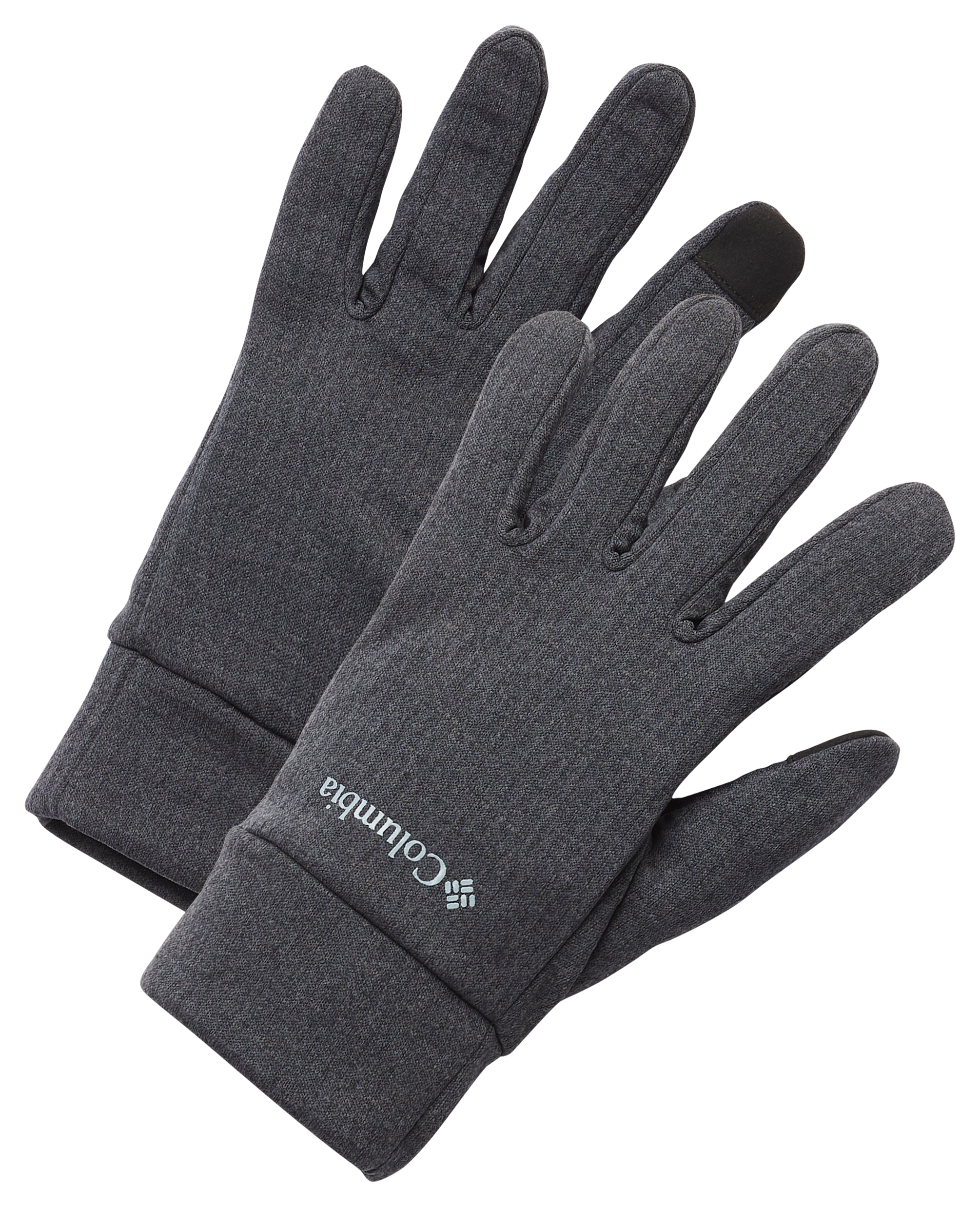 Image of Columbia Park View Fleece Gloves for Men - Black - L