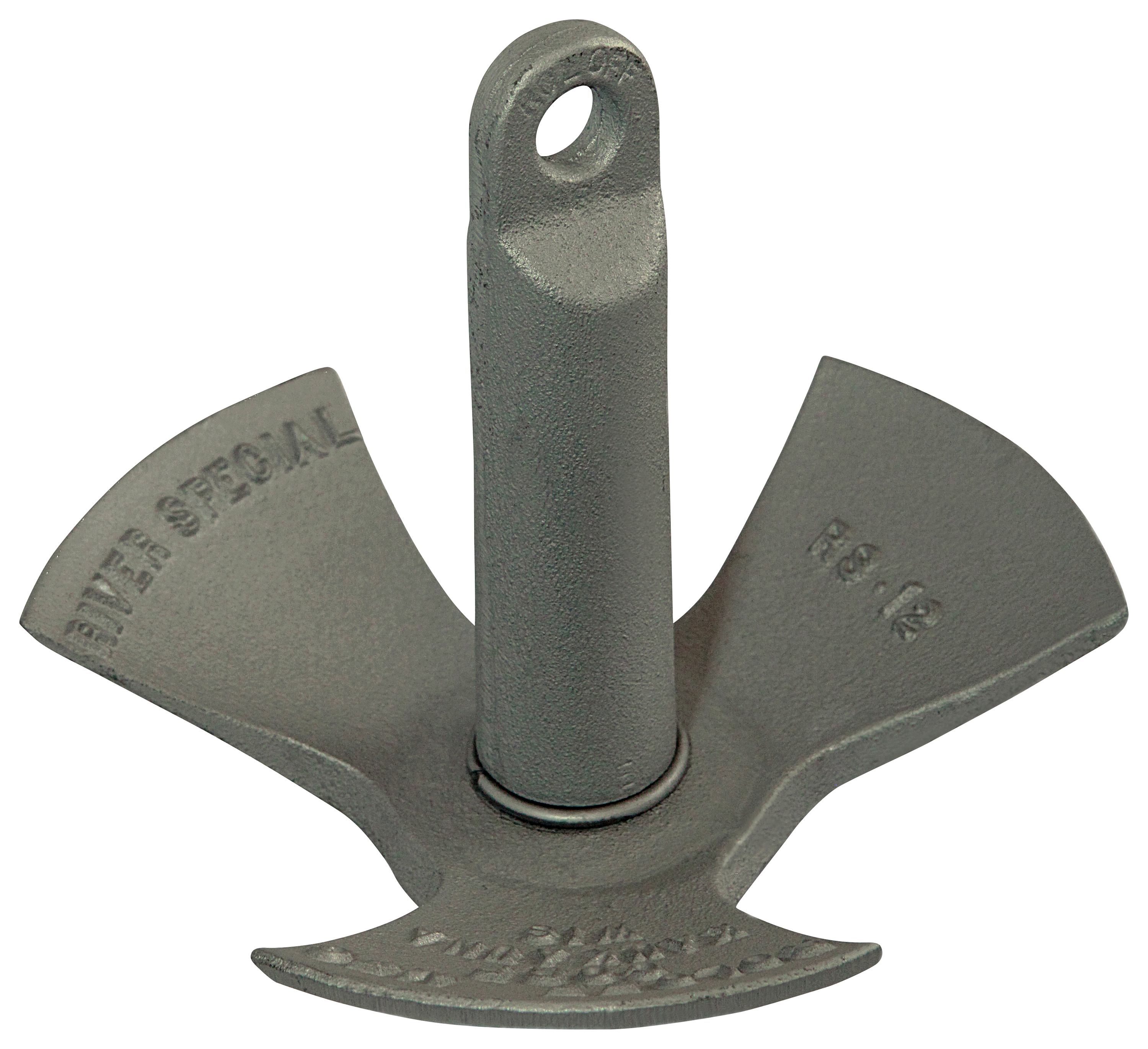Roloff Manufacturing River Special Aluminum-Finish Marine Anchor - 12 lbs.