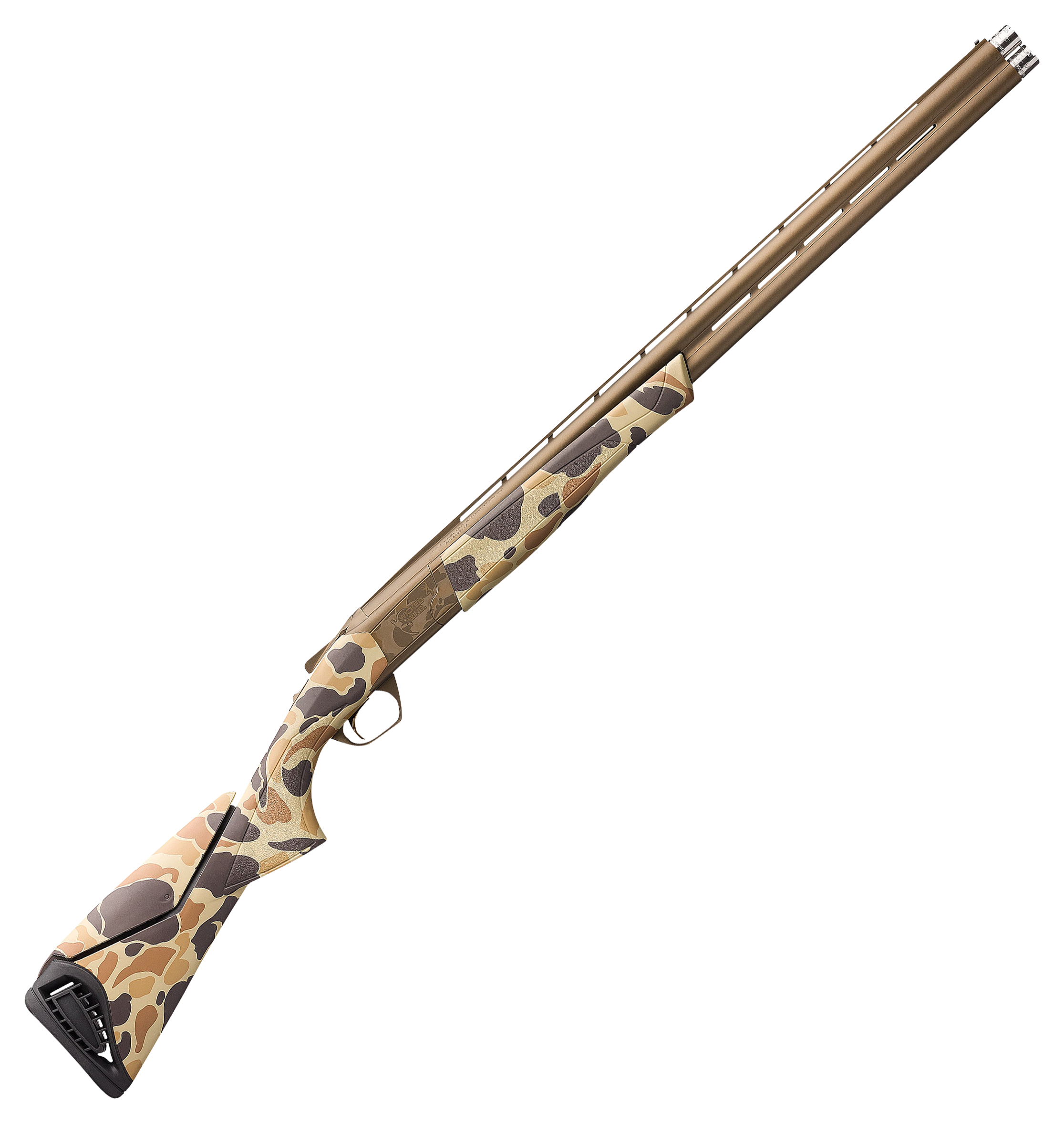 Browning Cynergy Wicked Wing Camo Over/Under Shotgun - 30″ - Vintage Tan Camo - Browning