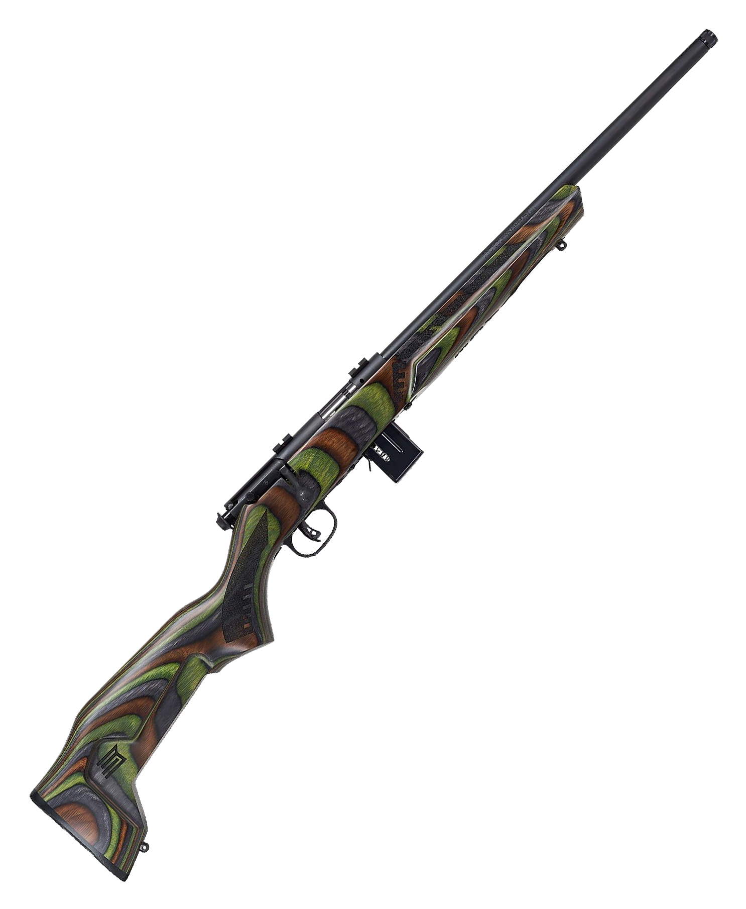Savage Arms 93 R17 Minimalist BoltAction Rimfire Rifle  Boyd Green Laminate