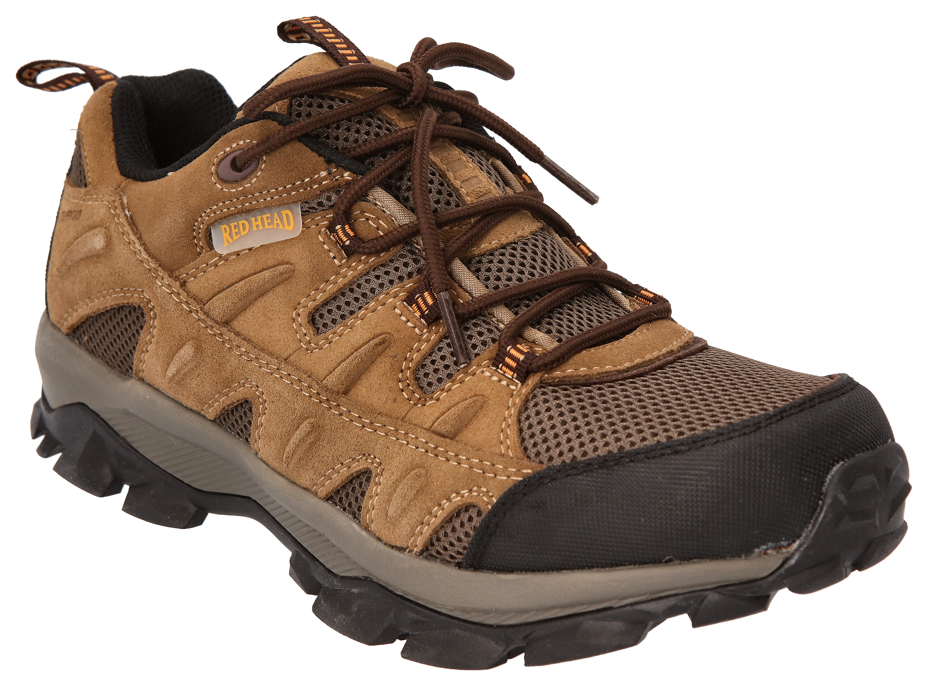 Image of RedHead Overland II Low Waterproof Hiking Shoes for Men - Brown - 10.5W