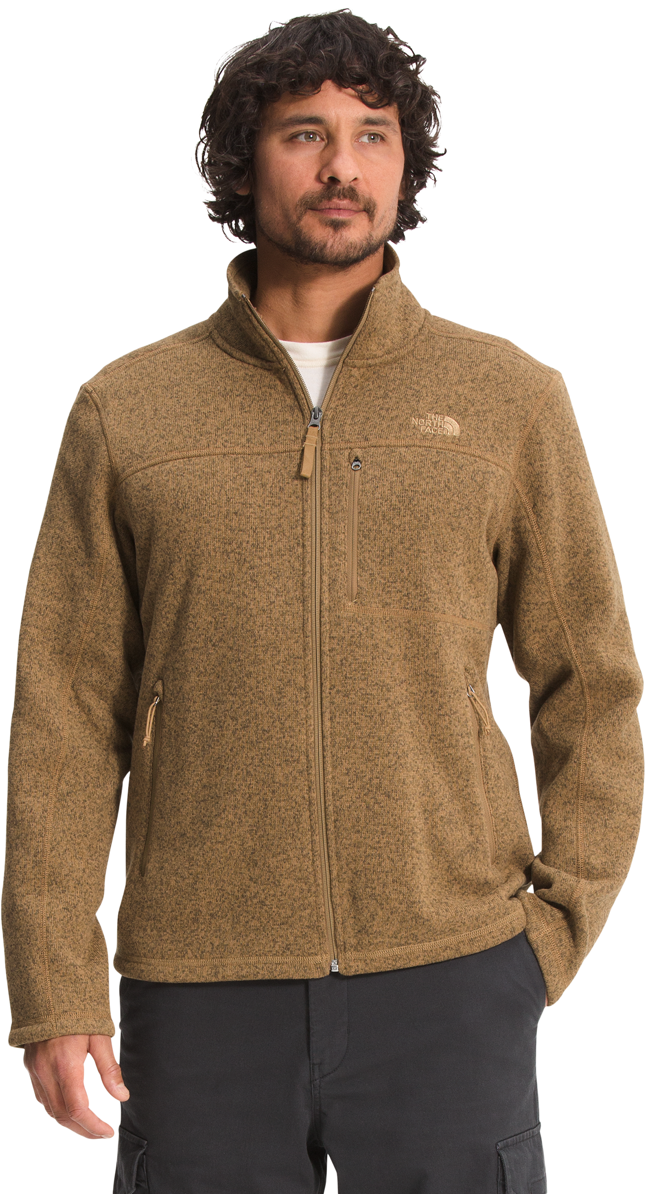 The North Face Gordon Lyons Classic Full-Zip Jacket for Men - Utility Brown Dark Heather - XL product image