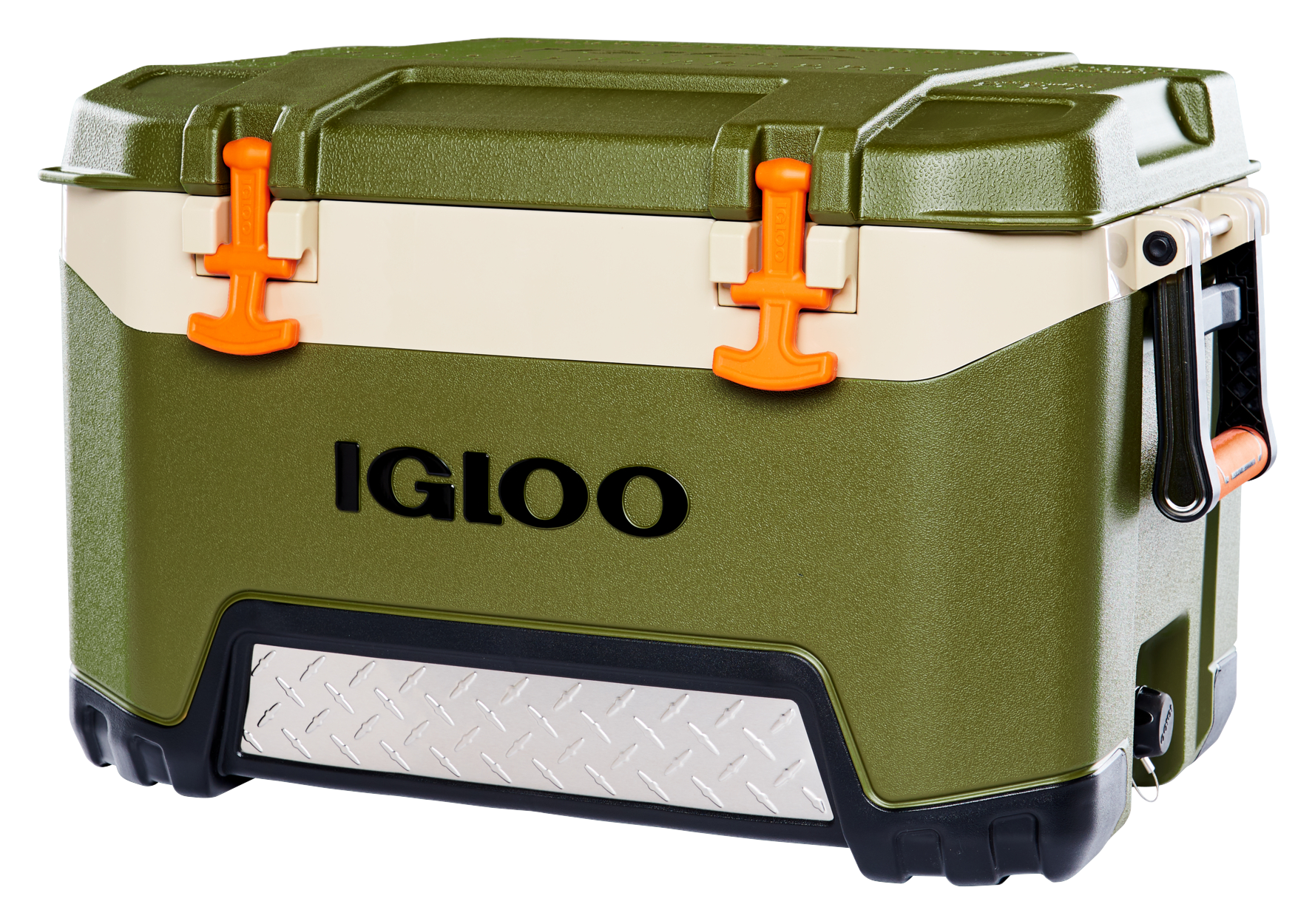 Igloo BMX 52-Quart Cooler - Tank Green/Orange