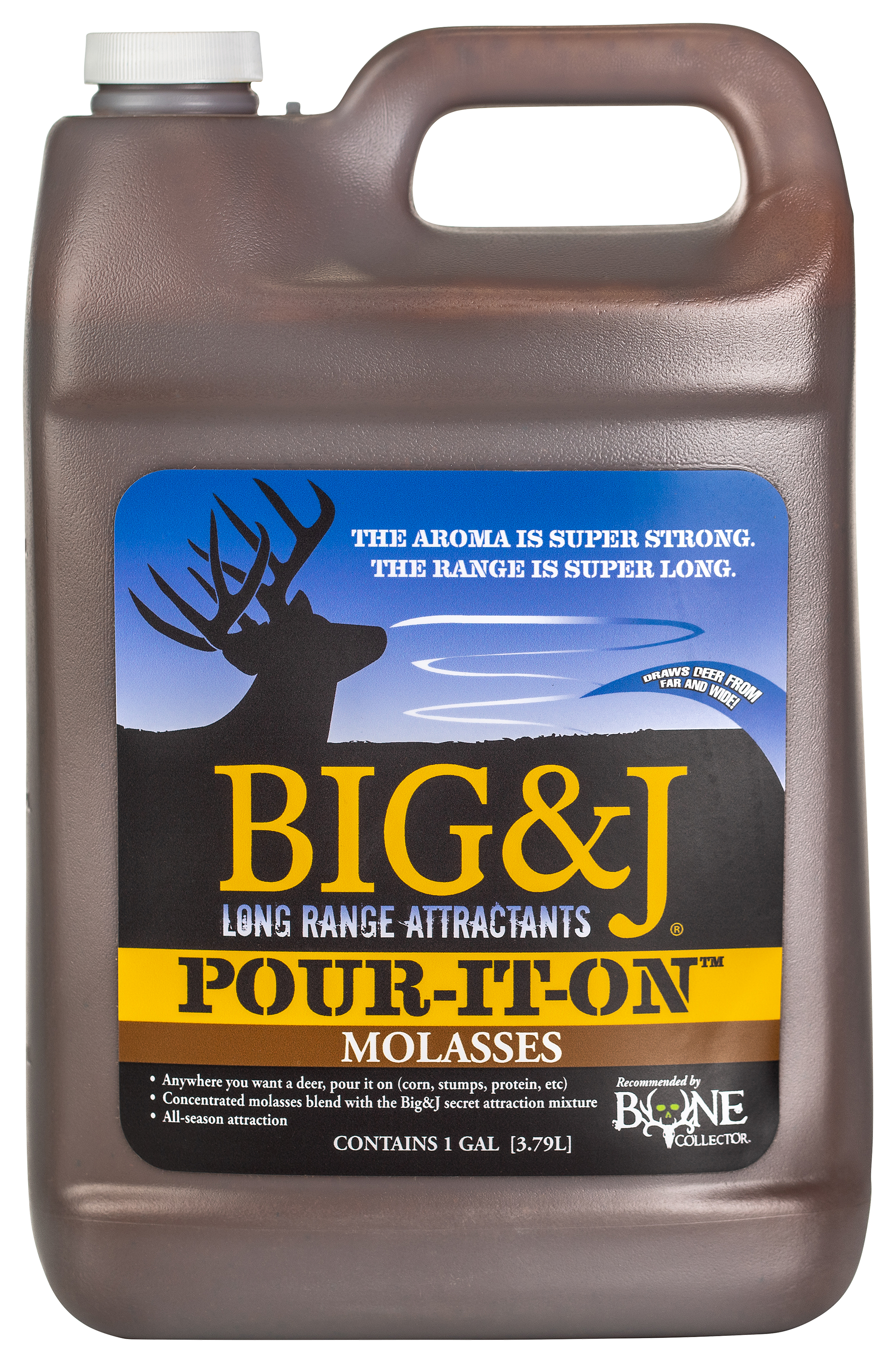 Image of Big &J Pour-It-On Molasses Liquid Deer Attractant