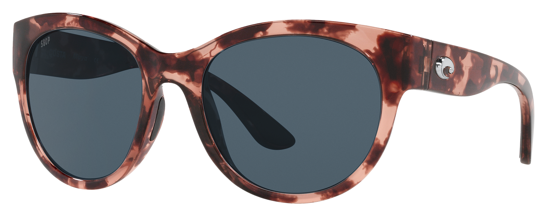 Costa Del Mar Costa Del Mar Maya 580P Polarized Sunglasses for Ladies - Shiny Coral Tortoise/Gray - $100.77 at Cabela's Program