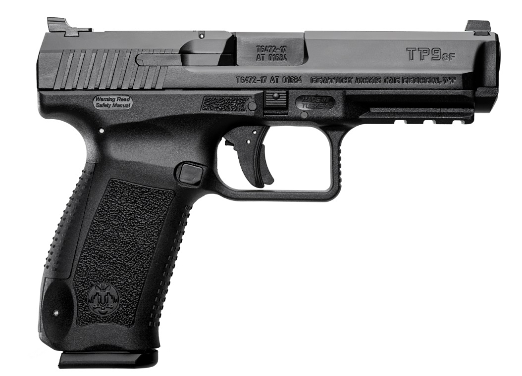 CANIK TP9SF SemiAuto Pistol  Black Polymer