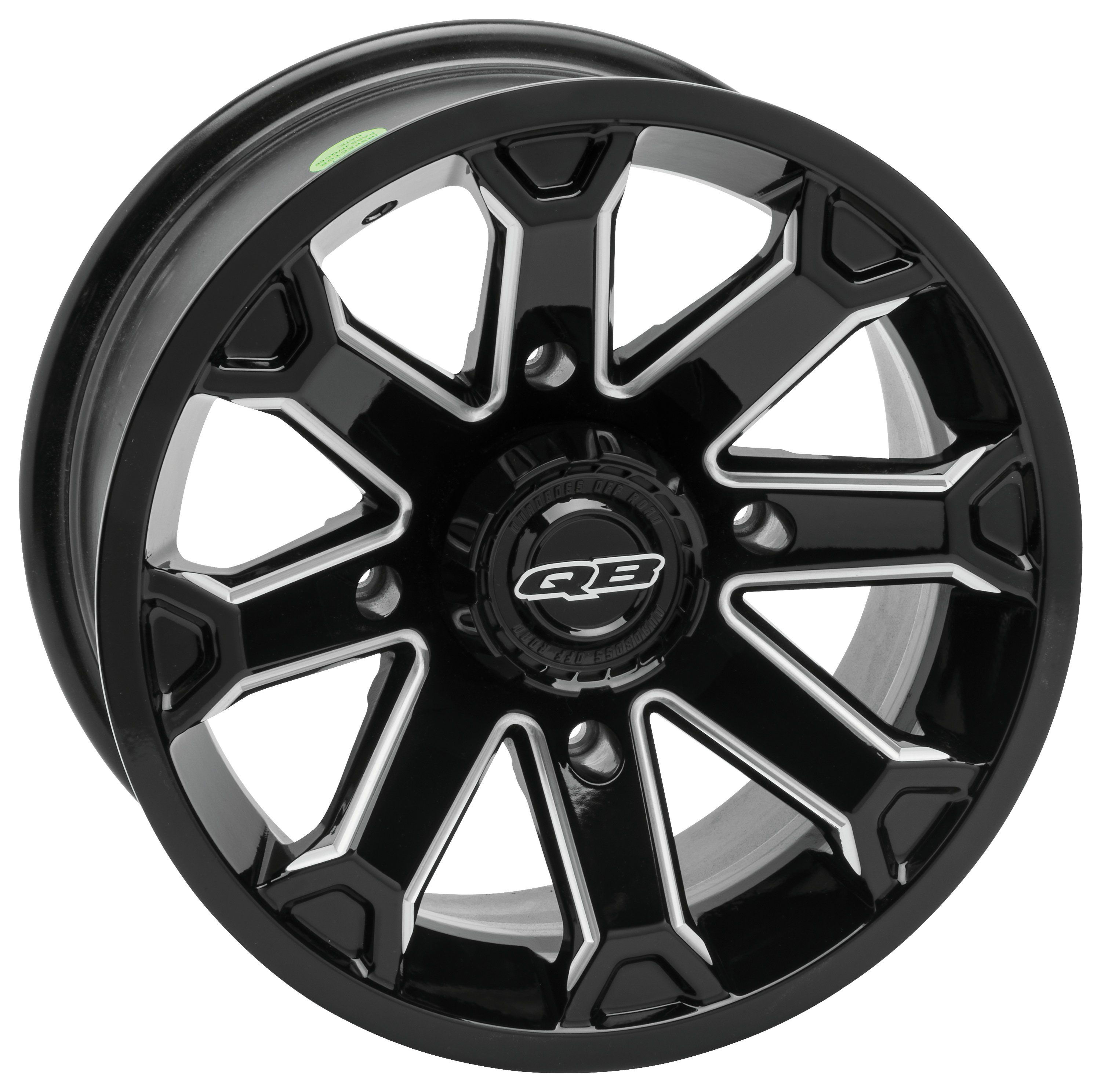 QuadBoss Steely Wheels - Offset 4+3/Bolt Pattern 4/156