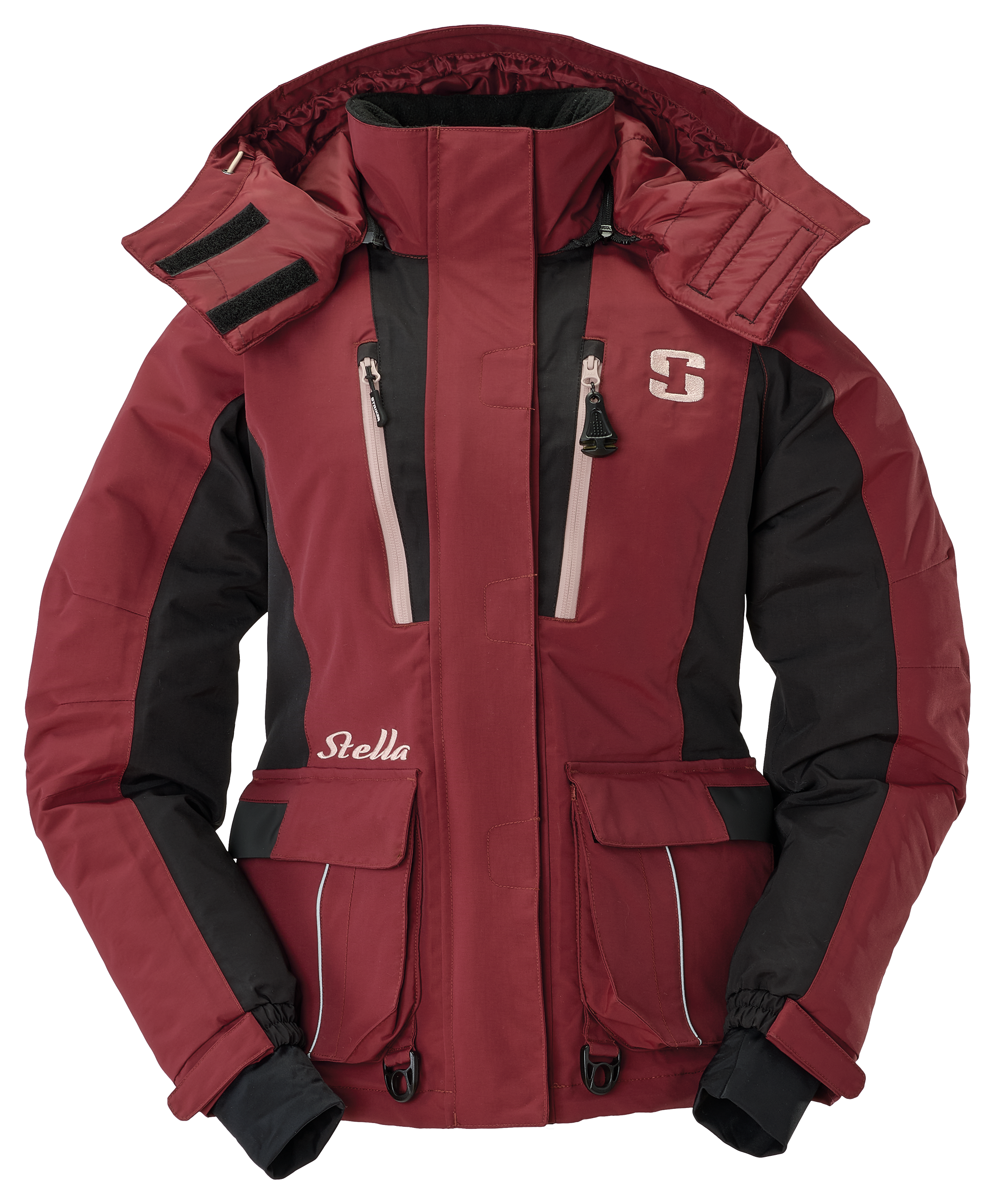 StrikerICE Stella Ice Fishing Jacket for Ladies - Burgundy - XL - StrikerICE