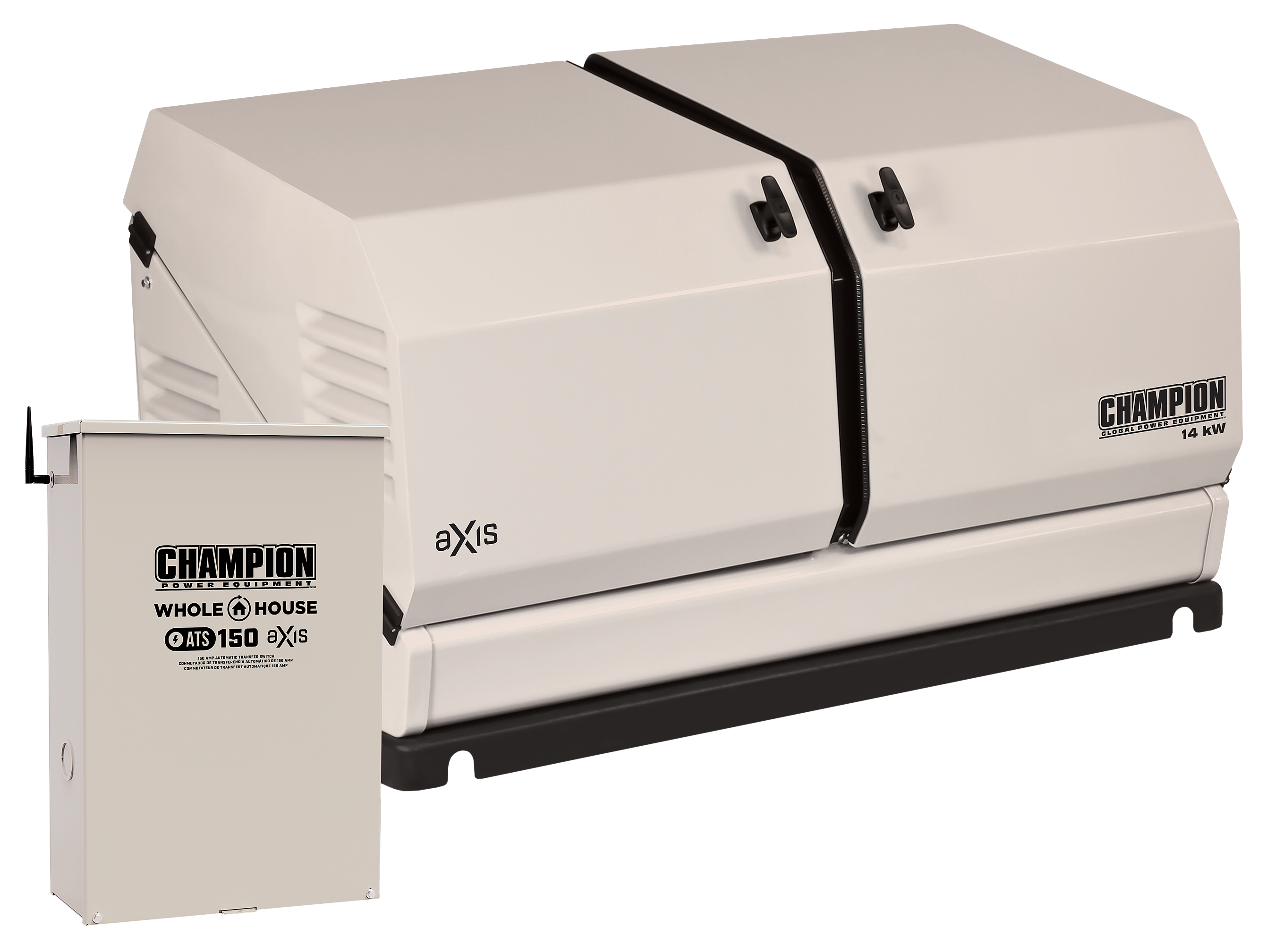 Champion 14kW aXis Home Standby Generator with Whole House Switch - 150A