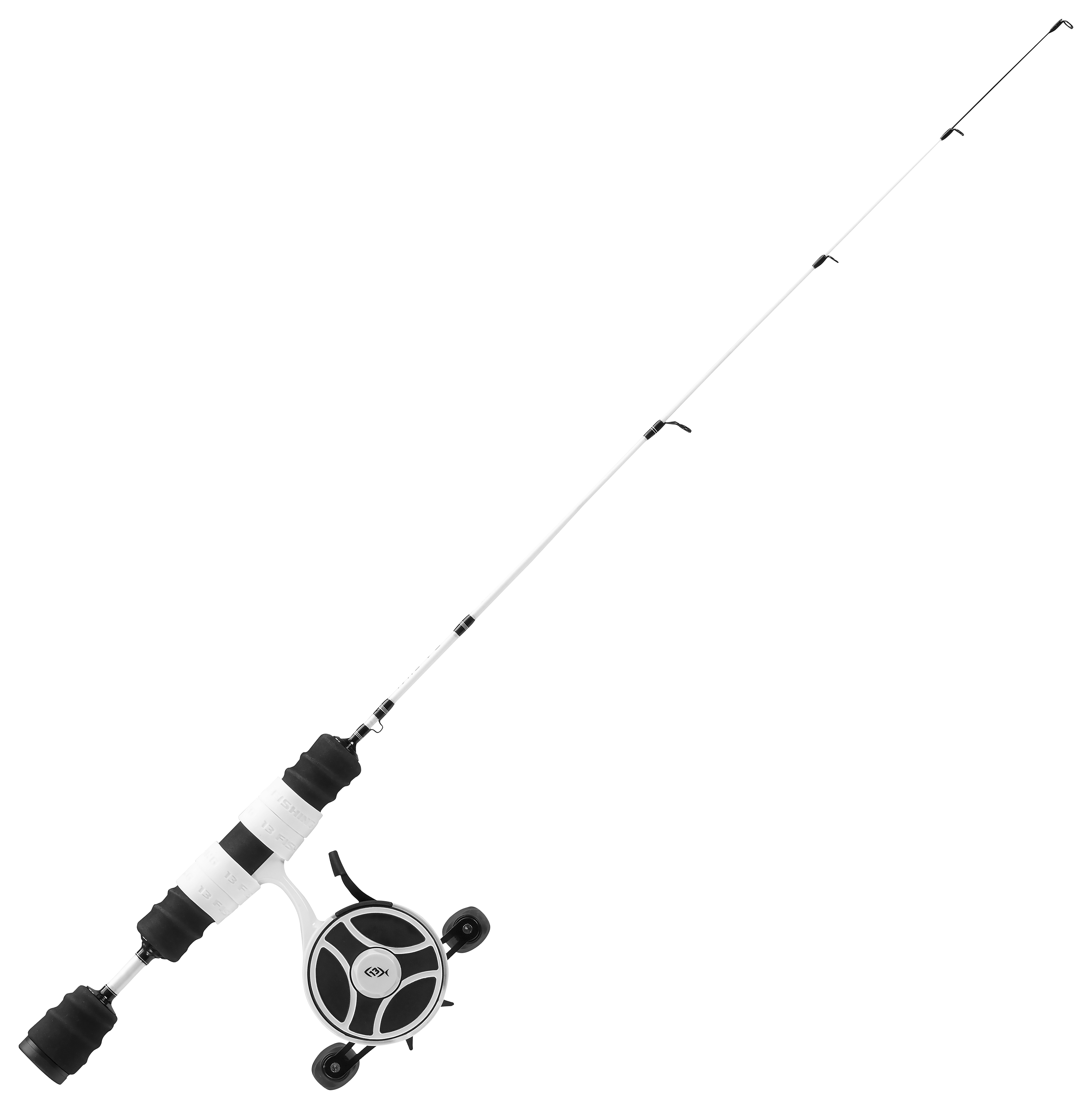 13 Fishing FreeFall Ghost/Fate V3 Inline Ice Fishing Combo - V3IFF-27ML-TS-