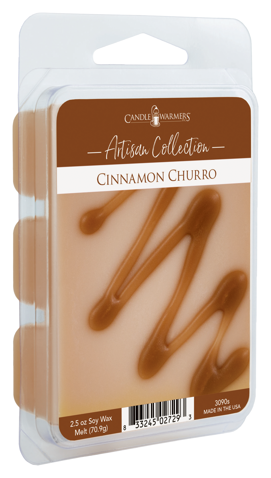Candle Warmers, Etc. Cinnamon Churro Artisan Wax Melts