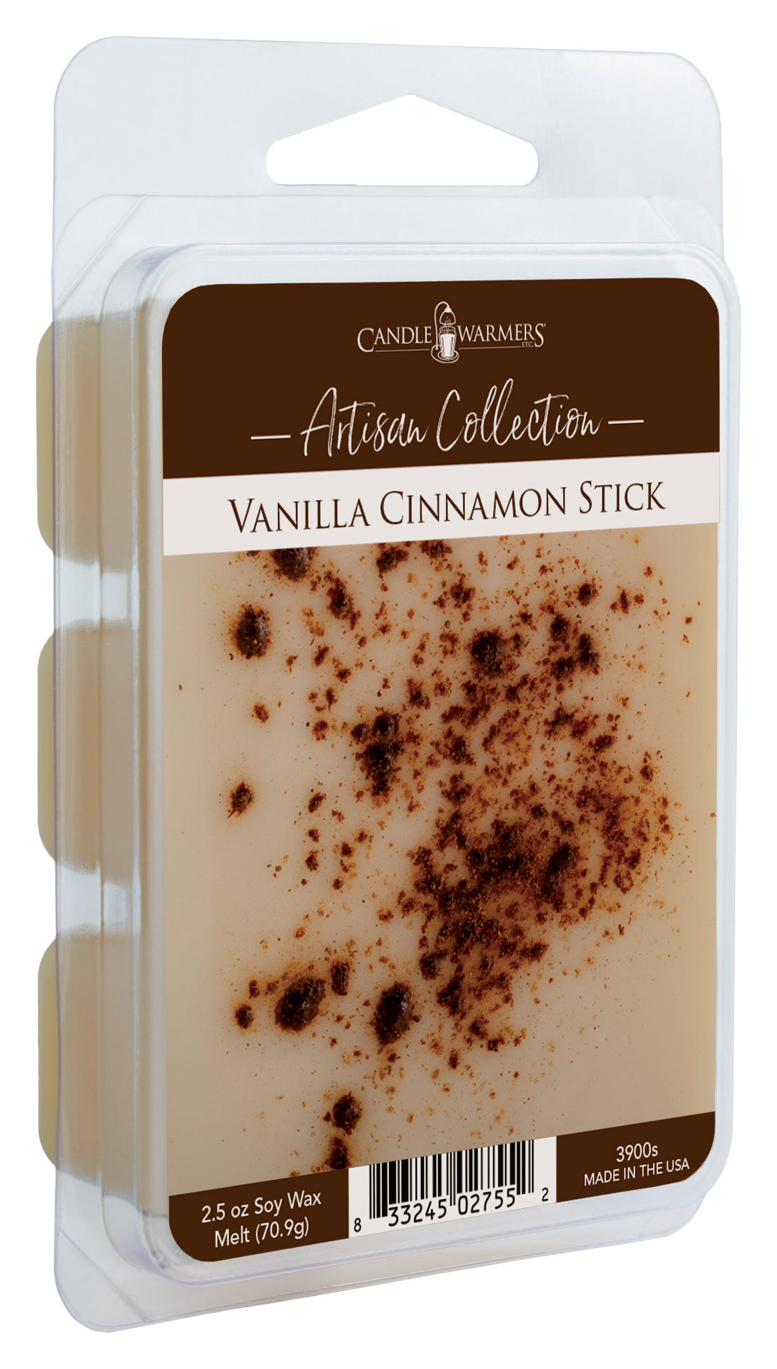 Candle Warmers, Etc. Vanilla Cinnamon Stick Artisan Wax Melts