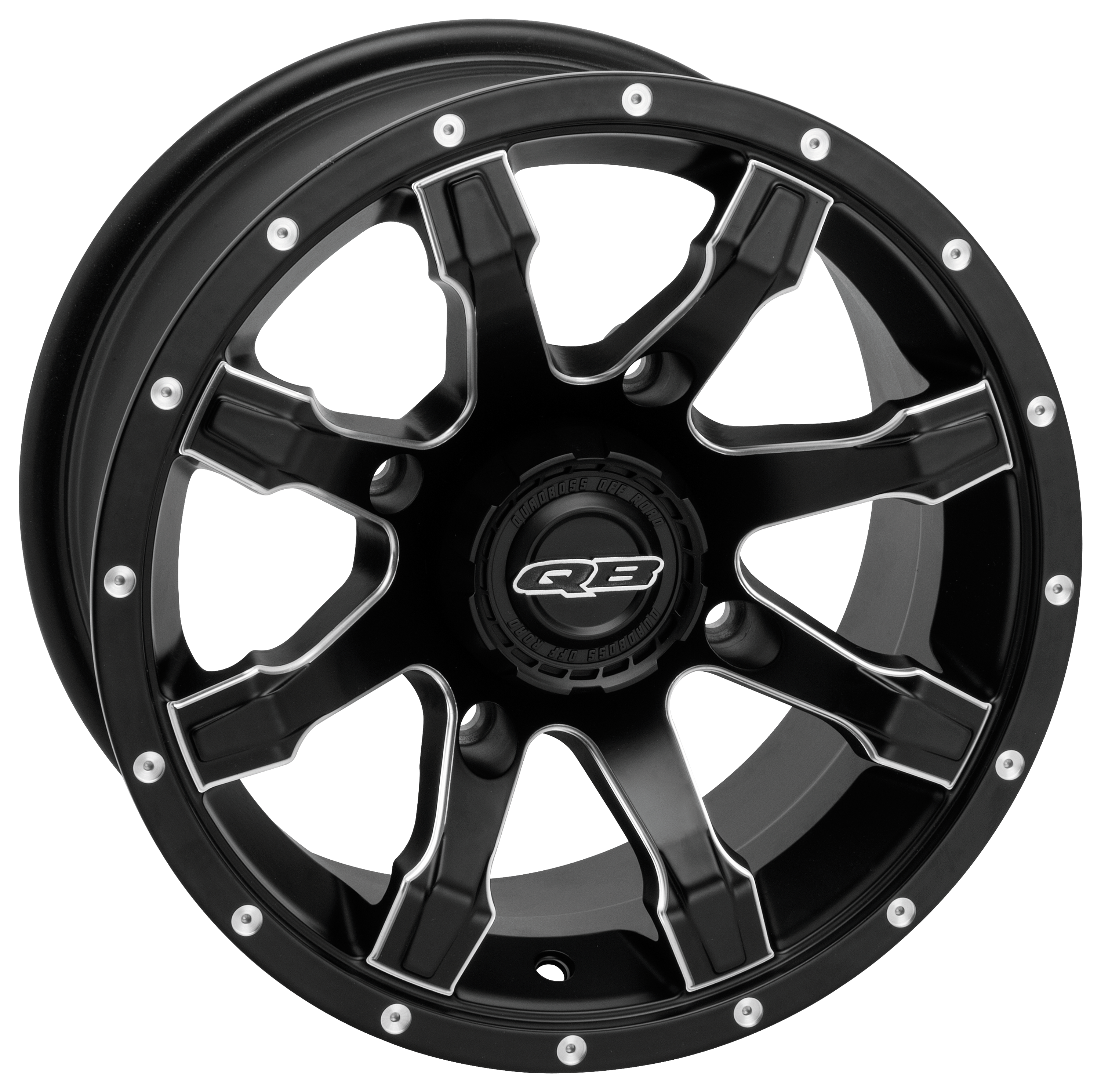 QuadBoss Grinder Wheels - 12 x 7 - Offset 5+2/ Bolt Pattern 4/110