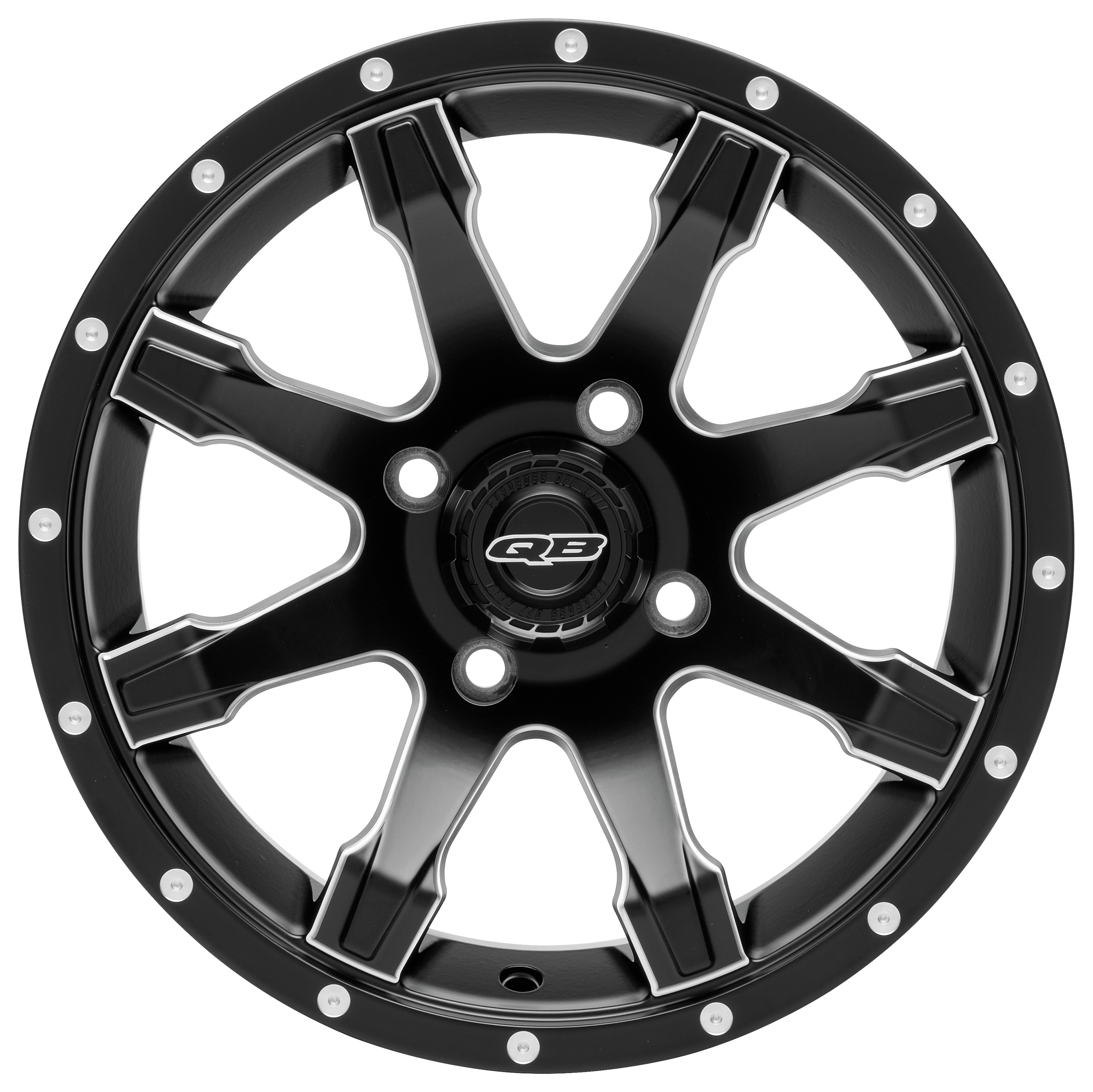 QuadBoss Grinder Wheels - 14 x 7 - Offset 5+2/ Bolt Pattern 4/110