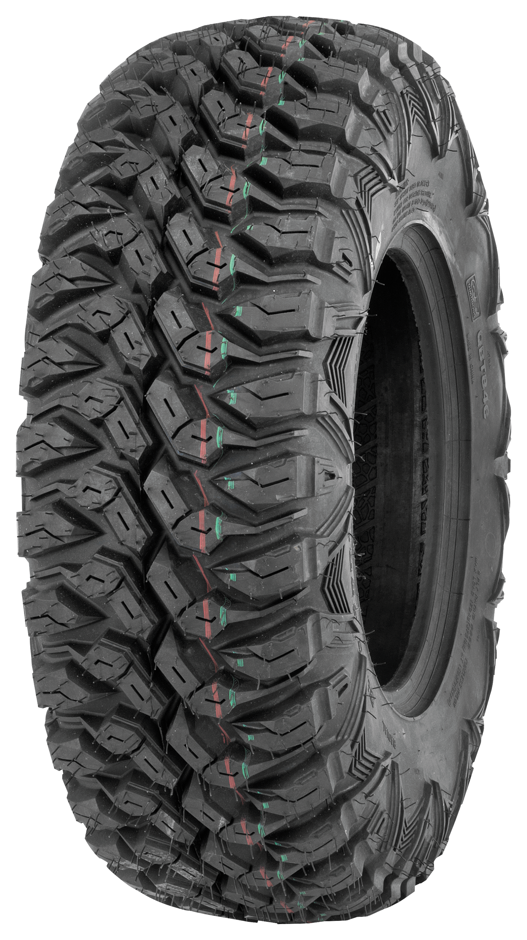 QuadBoss QBT846 Radial Utility Tire - 25x8R-12