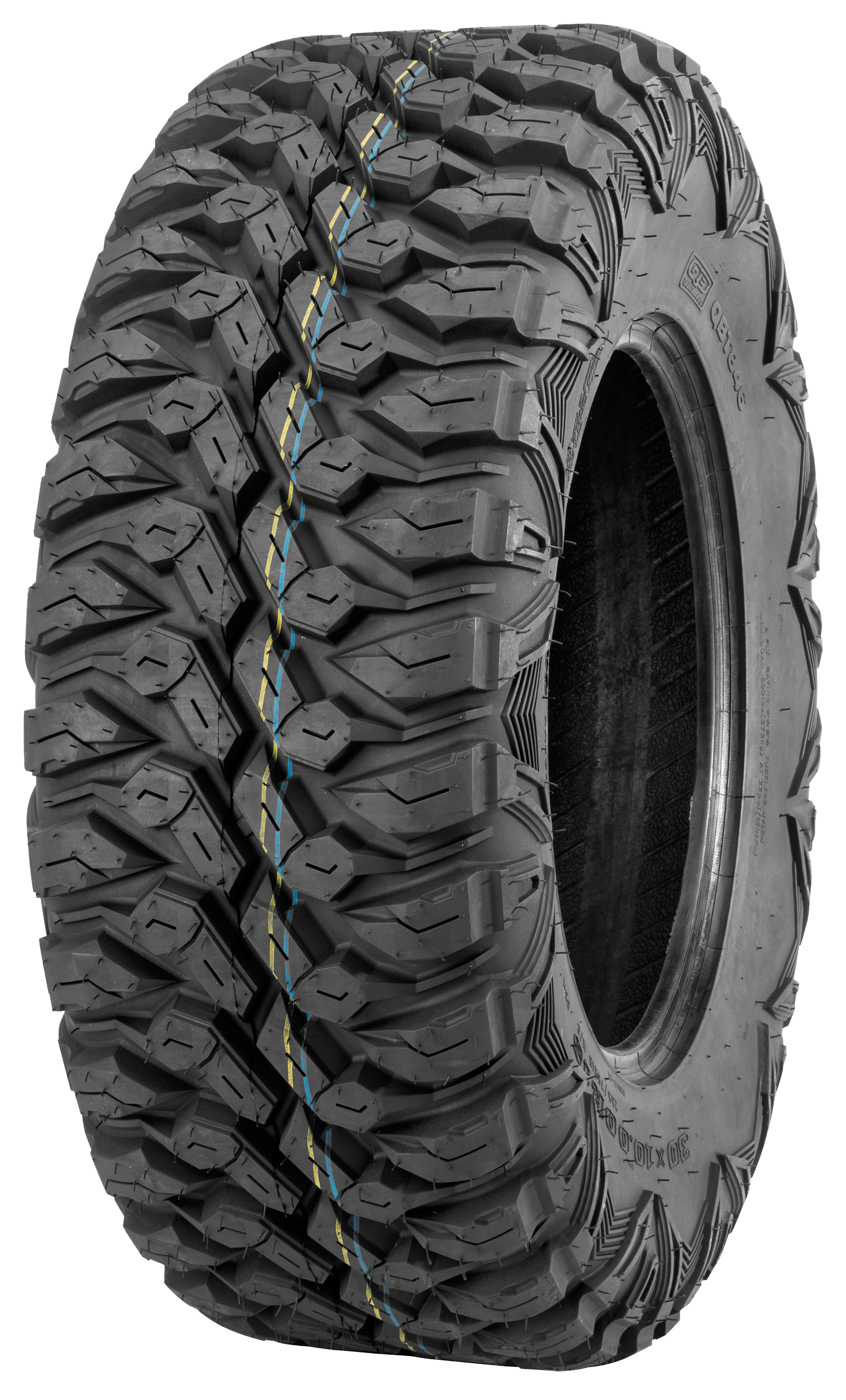 QuadBoss QBT846 Radial Utility Tire - 28x10R-14
