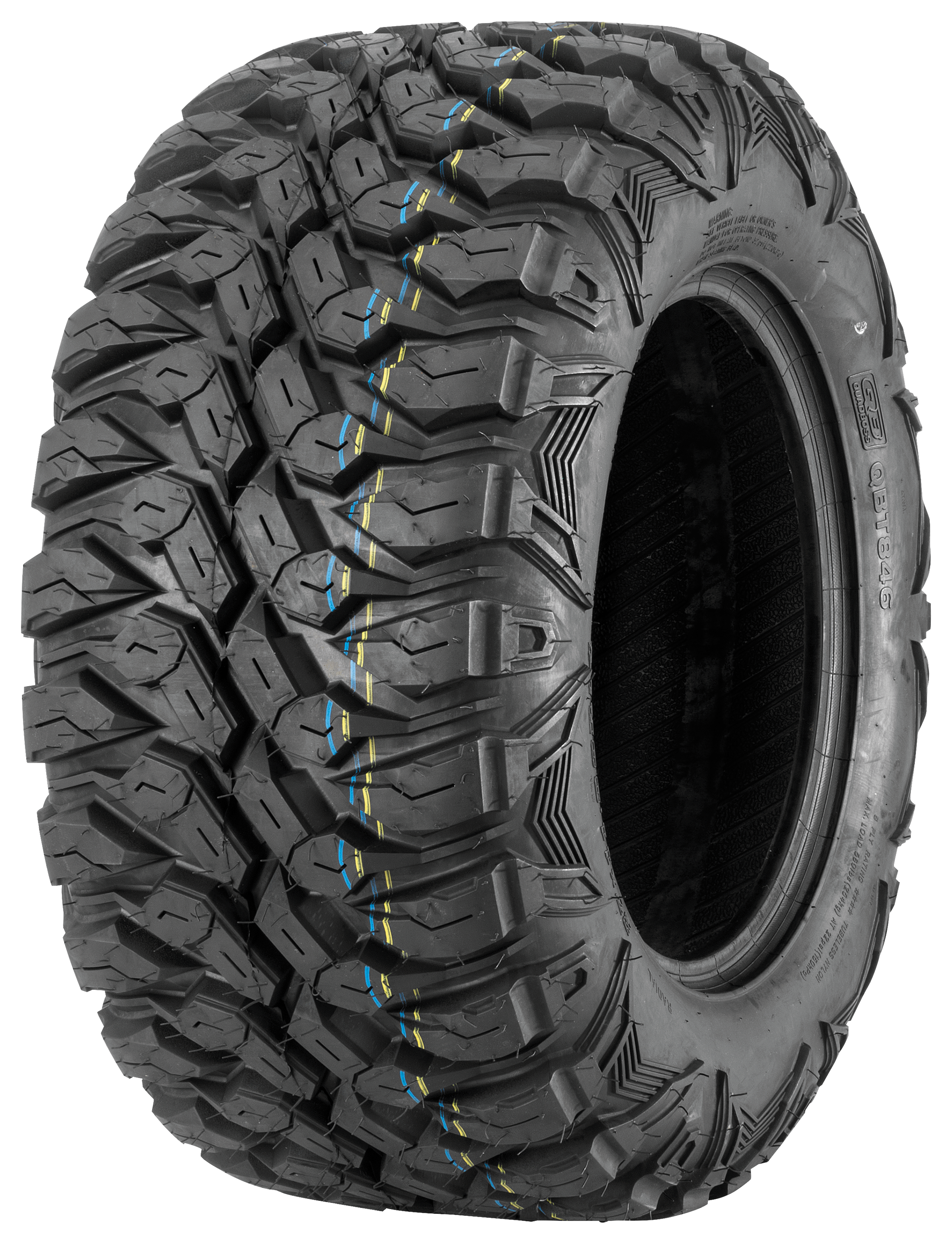 QuadBoss QBT846 Radial Utility Tire - 27x11R-14