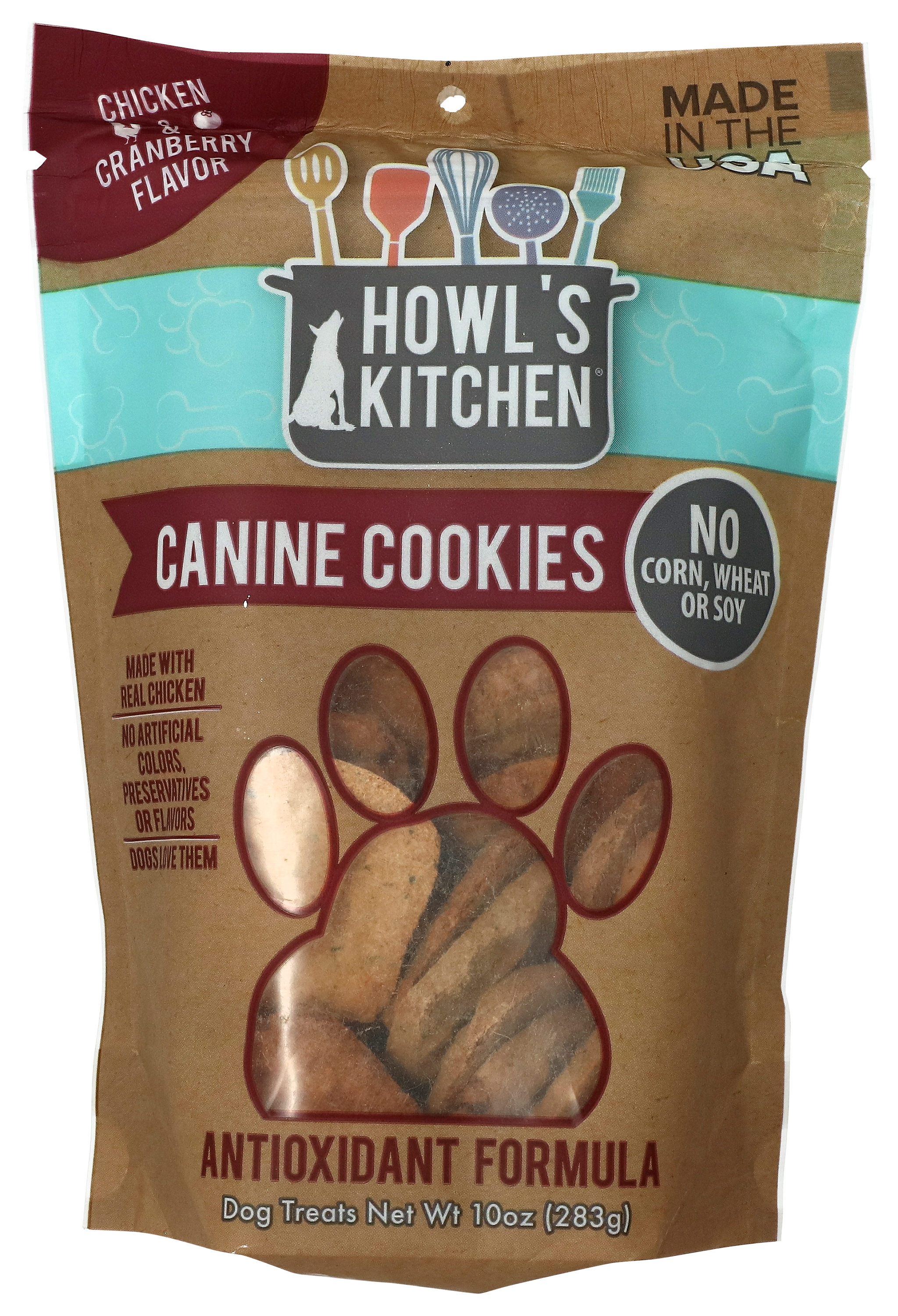 Howl's Kitchen Chicken and Cranberry Canine Cookies - Howl's Kitchen