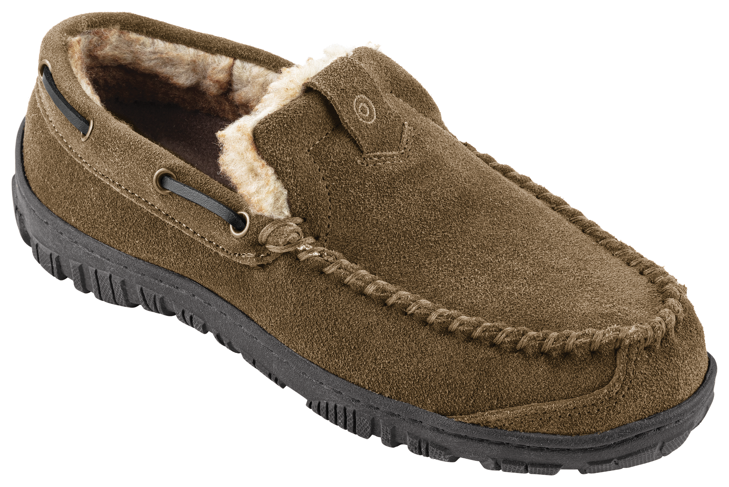 Clarks Hudson Bay II Moccasin Slip-On Shoes for Men - Sage - 9M