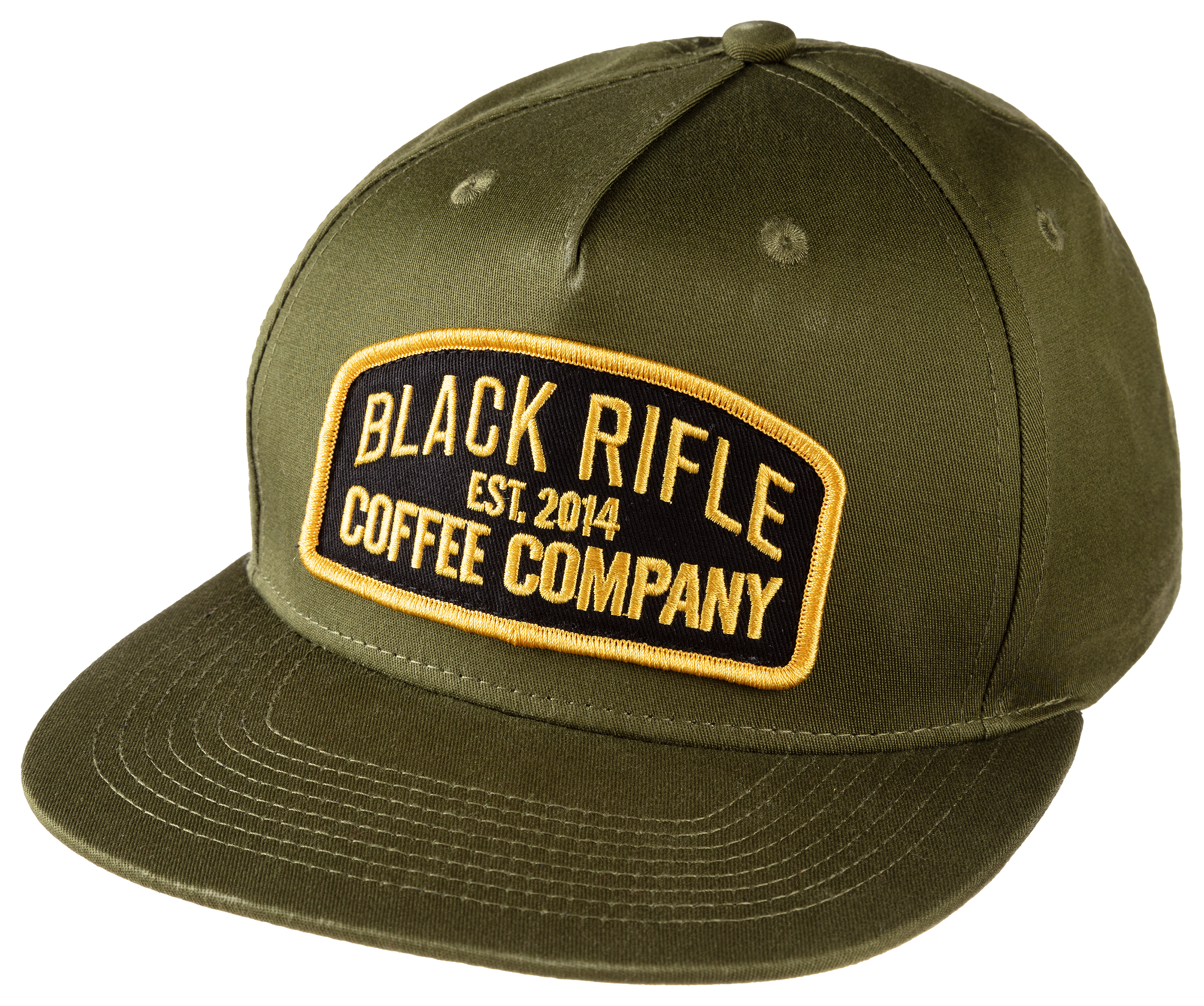 Black Rifle Coffee Company Keystone Pinch Front Snapback Patch Cap - Black Rifle Coffee Company