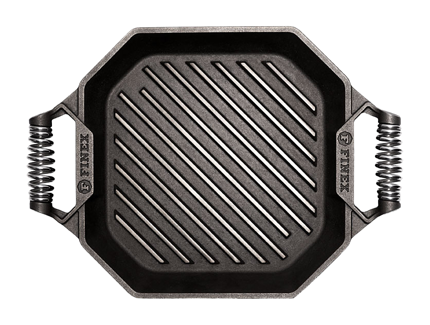 Image of FINEX 12″ Cast-Iron Grill Pan