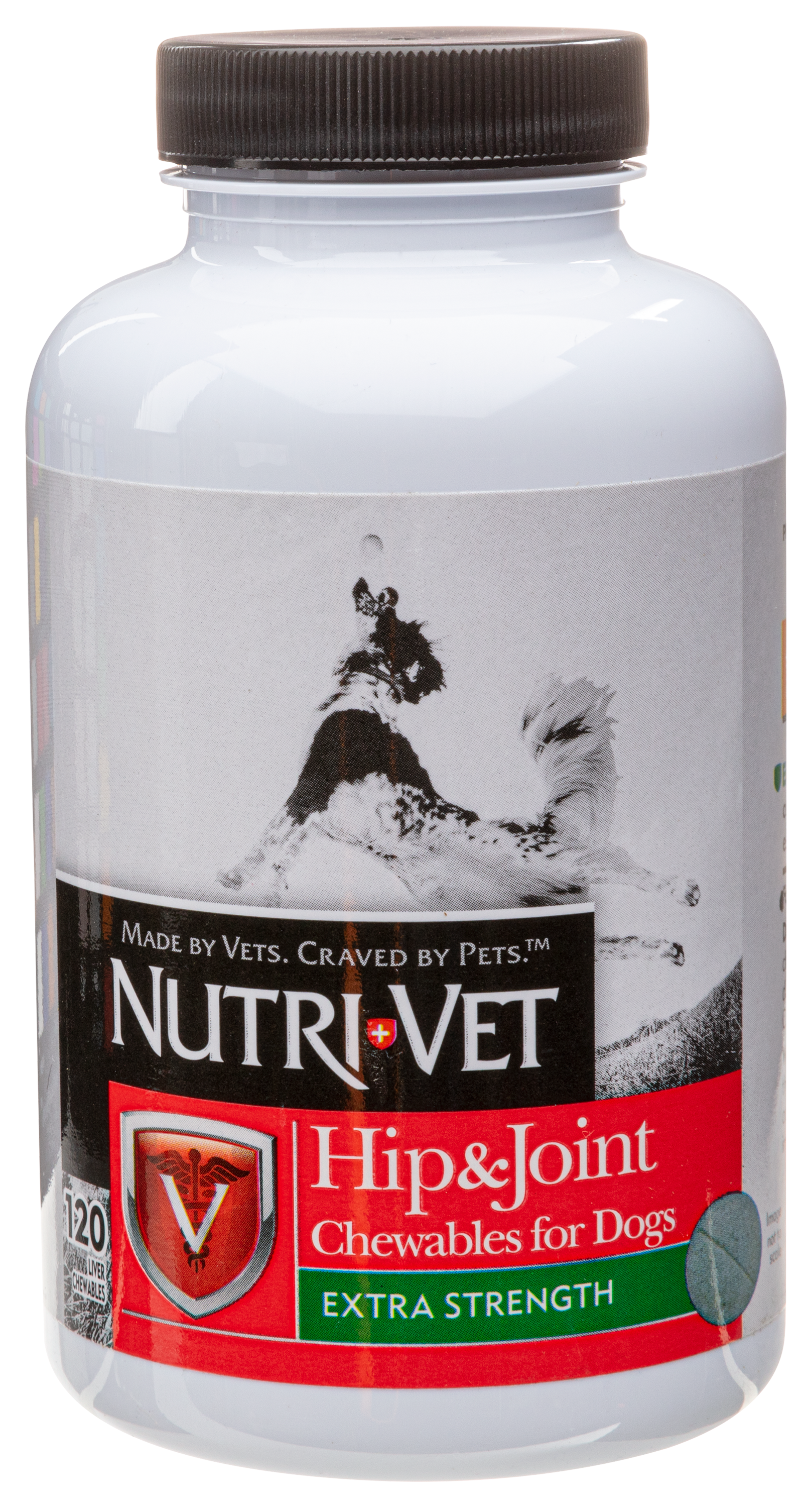 Nutri-Vet Hip and Joint Advanced Strength Chewable Tablets for Dogs - Nutri-Vet